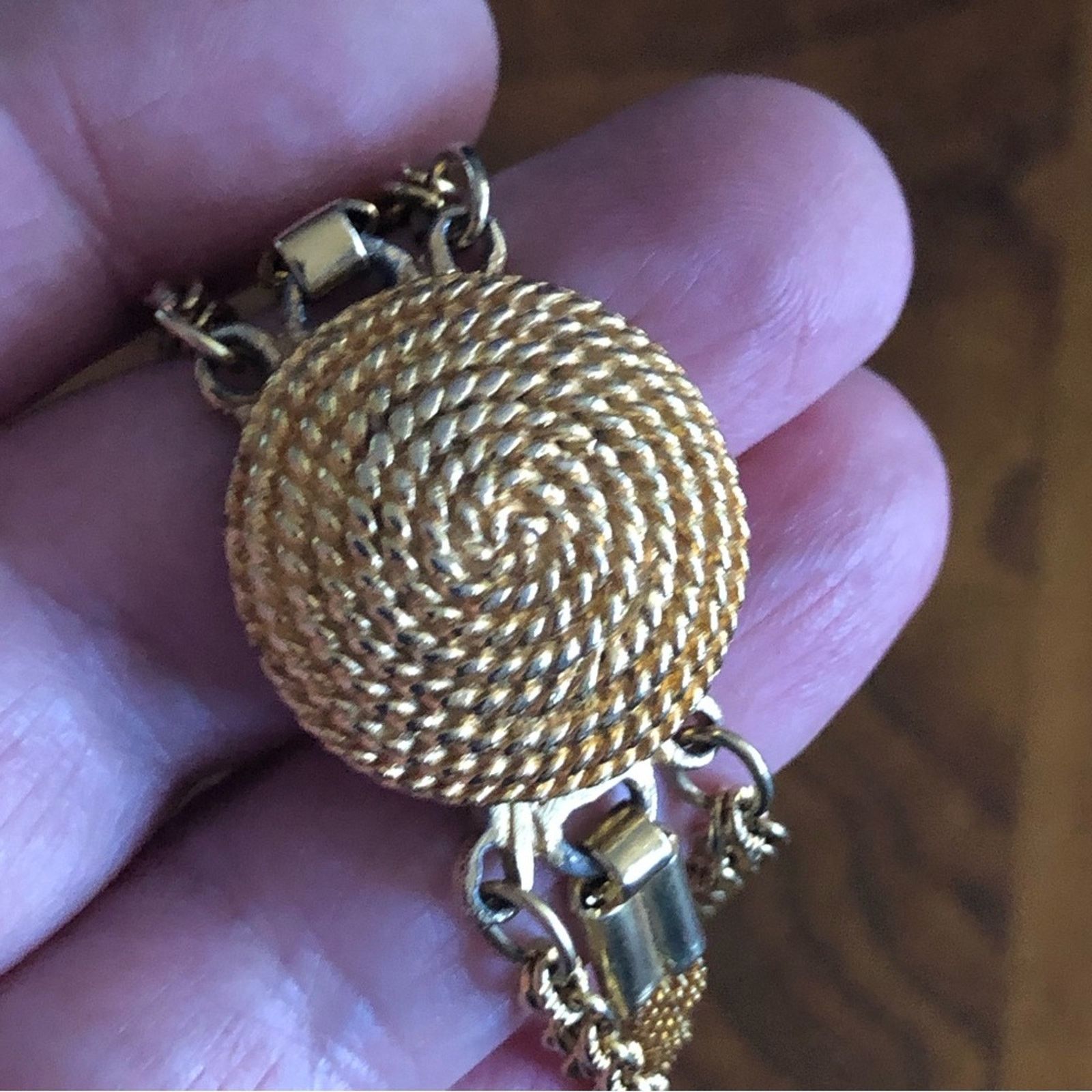 Vintage Vintage multi strand gold chain necklace Size ONE SIZE - 8 Thumbnail