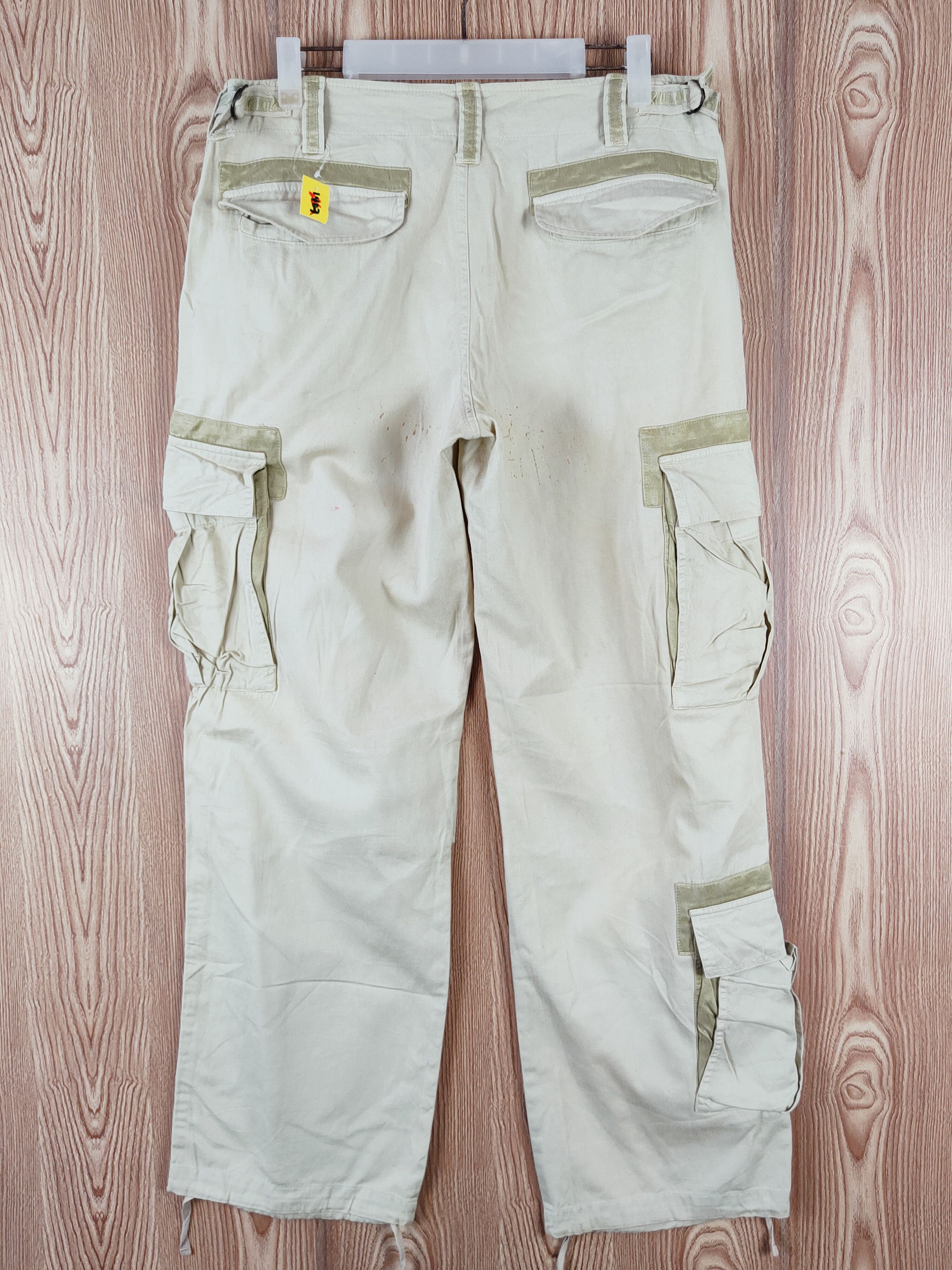 Japanese Brand D Johny Was Green Multipocket Tactical Cargo Pants #W525 Size US 32 / EU 48 - 7 Thumbnail