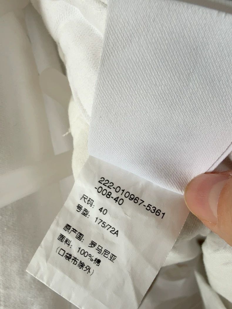 Dries Van Noten dries van notenWhite wide-leg pants 2503-Nextarrow Size US 40 / EU 56 - 5 Thumbnail