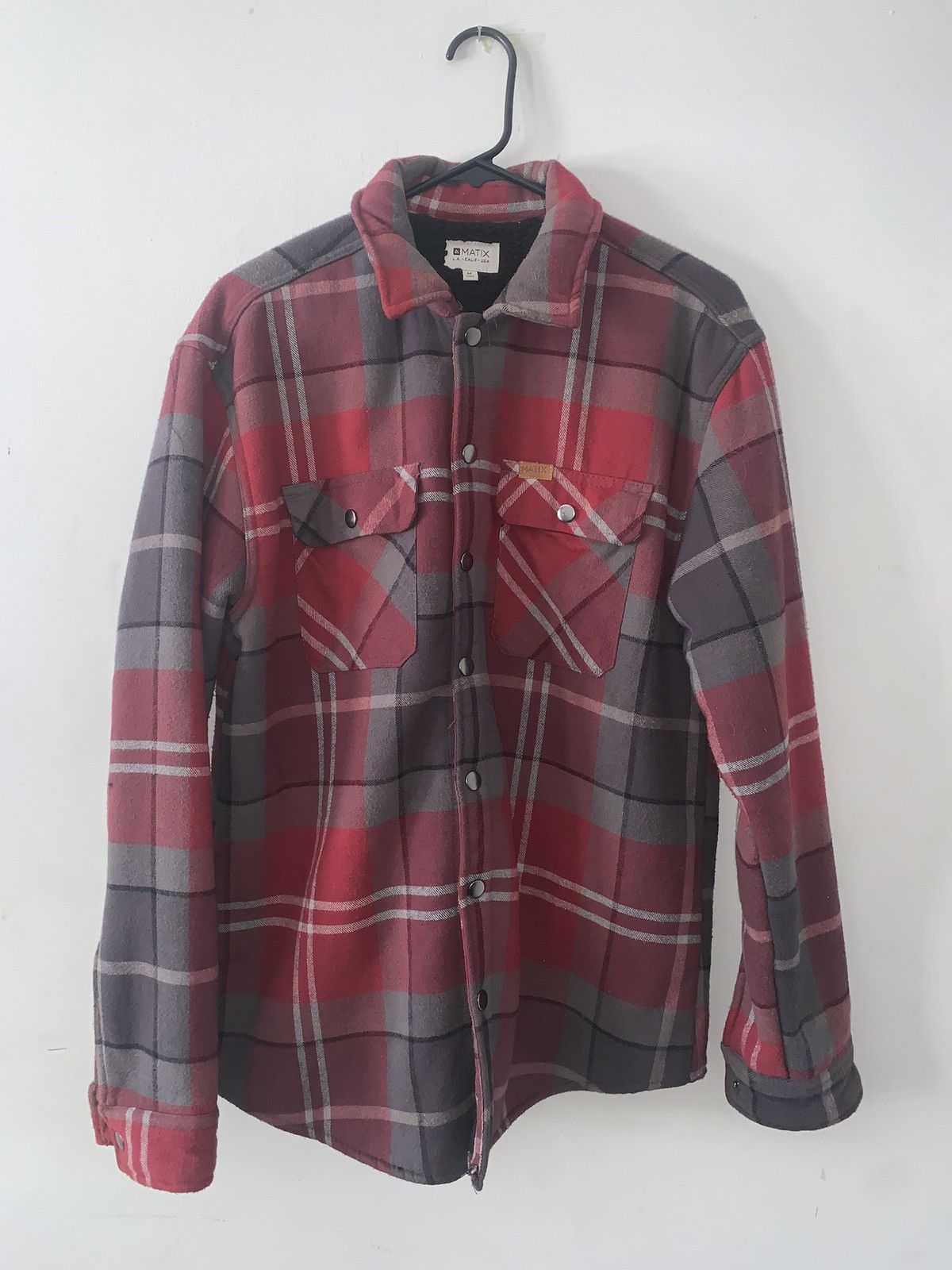 Matix Red Flanel Size US M / EU 48-50 / 2 - 5 Thumbnail