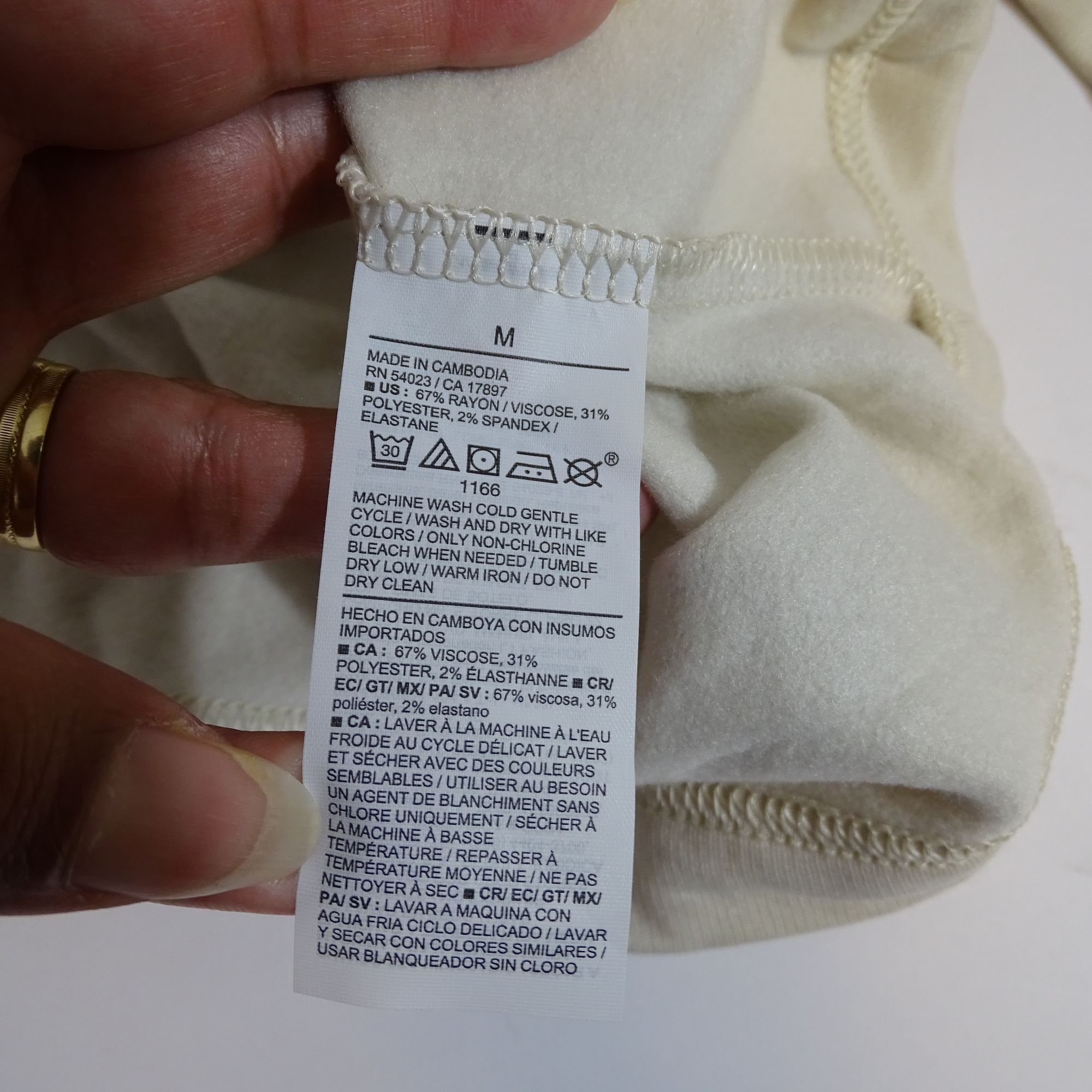 Old Navy Old Navy Tan Open Front Live-in French Terry Cardigan Size M Size M / US 6-8 / IT 42-44 - 7 Thumbnail