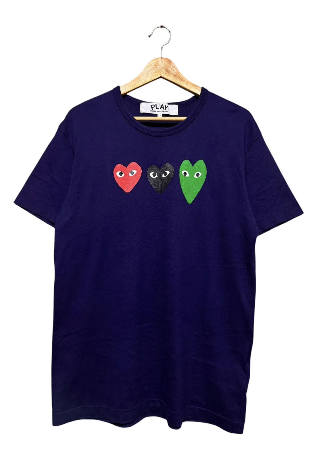 Comme des Garcons PLAY AD2017 Comme Des Garcons Play Tee Size US XL / EU 56 / 4 - 2 Thumbnail