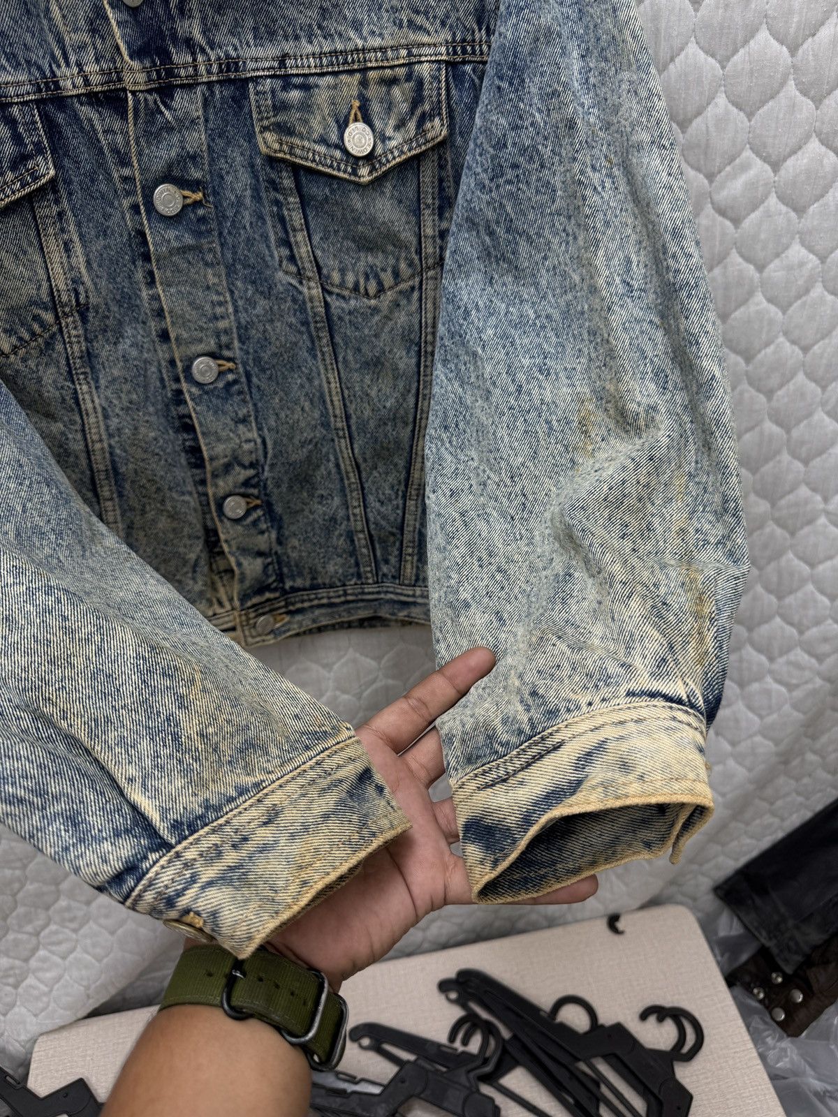 Edwin 🔥🔥🔥ARCHIVE VINTAGE EDWIN ACID WASH TRUCKER JACKET Size US M / EU 48-50 / 2 - 12 Thumbnail