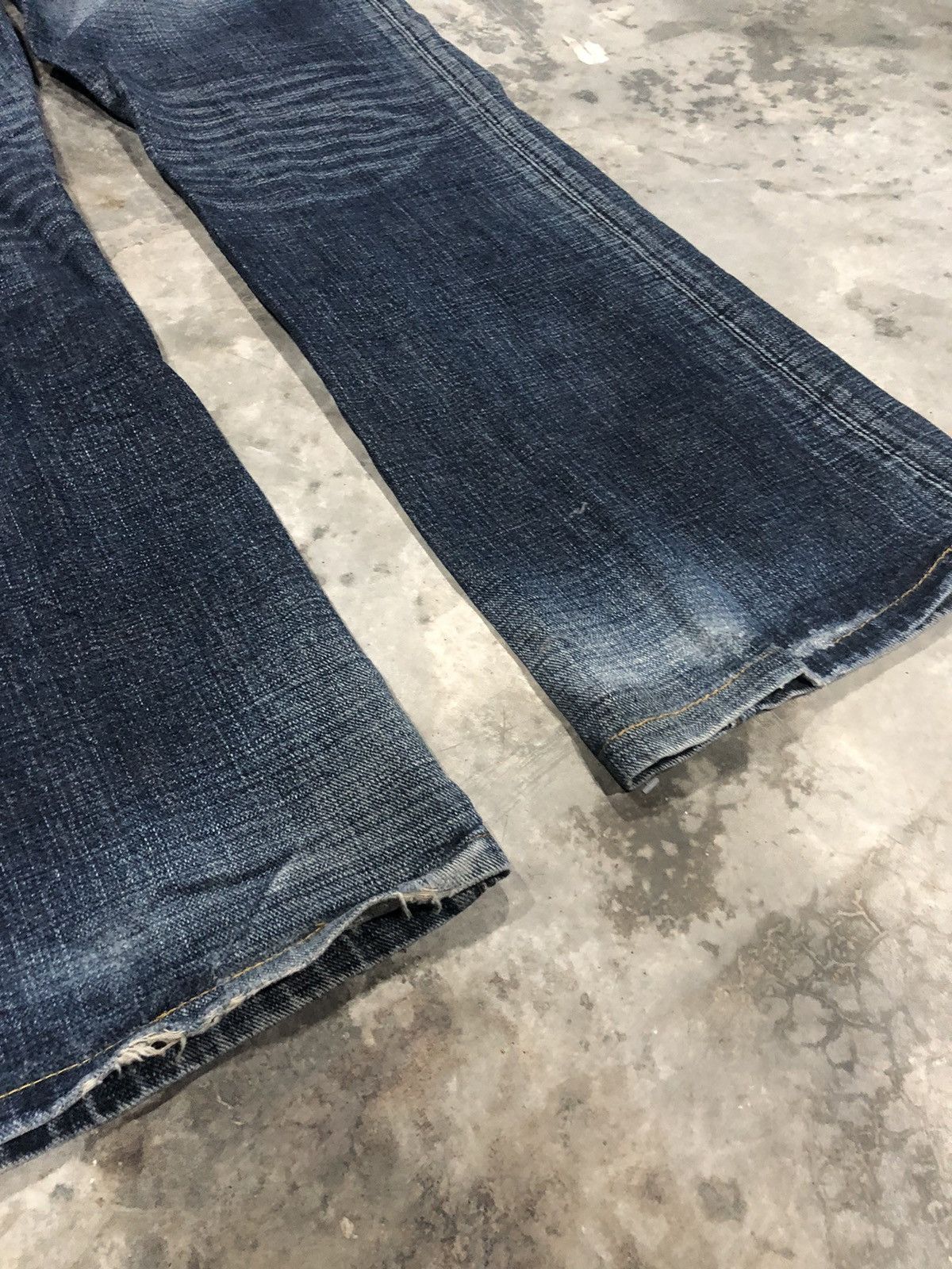Japanese Brand × Vintage GL Heart Denim Jeans Nice Rare Design Size US 34 / EU 50 - 10 Thumbnail