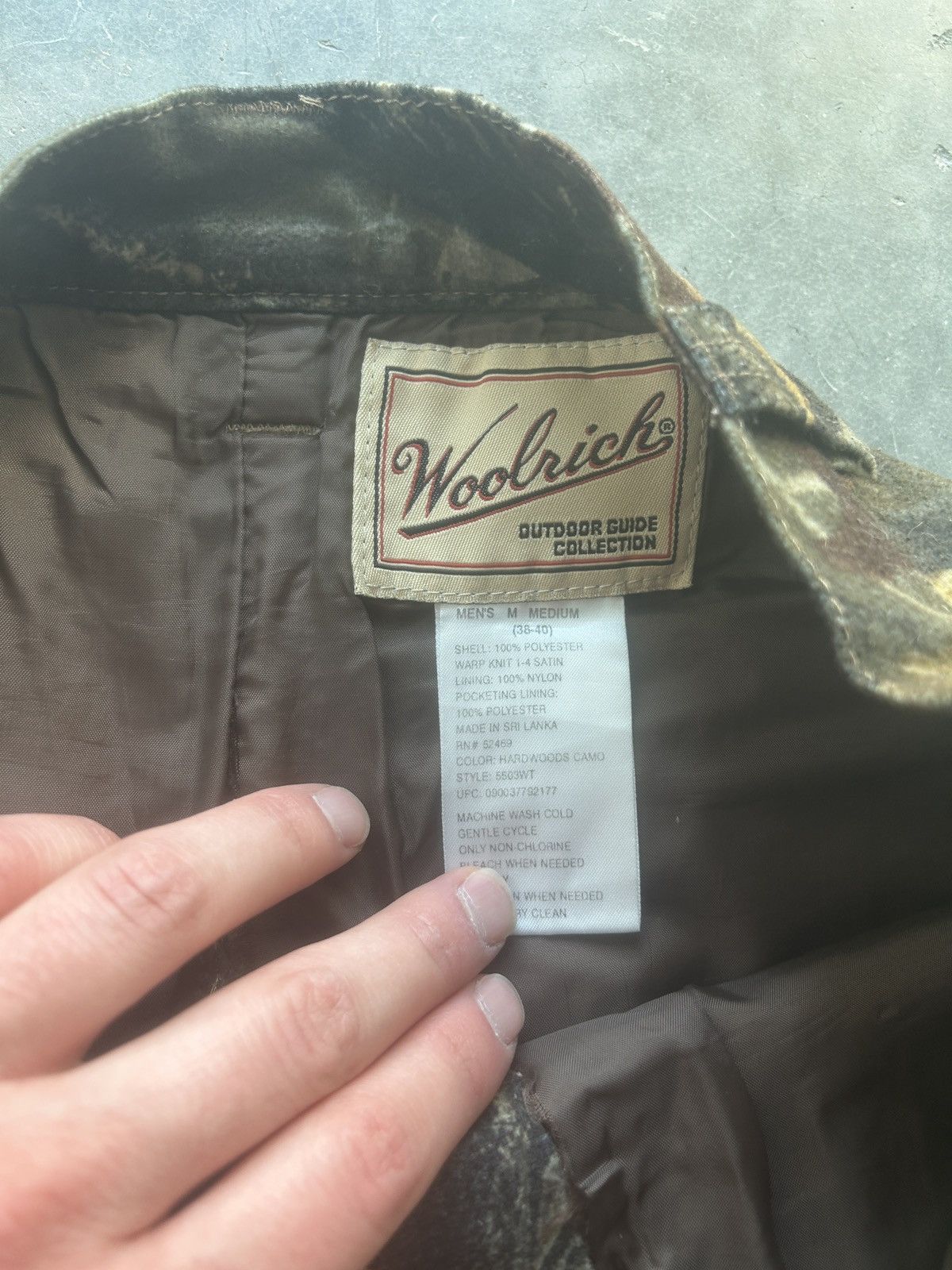 Realtree × Vintage × Woolrich Woolen Mills Vintage Y2K Woolrich Realtree Camo Cargo Pants Size US 31 - 7 Thumbnail