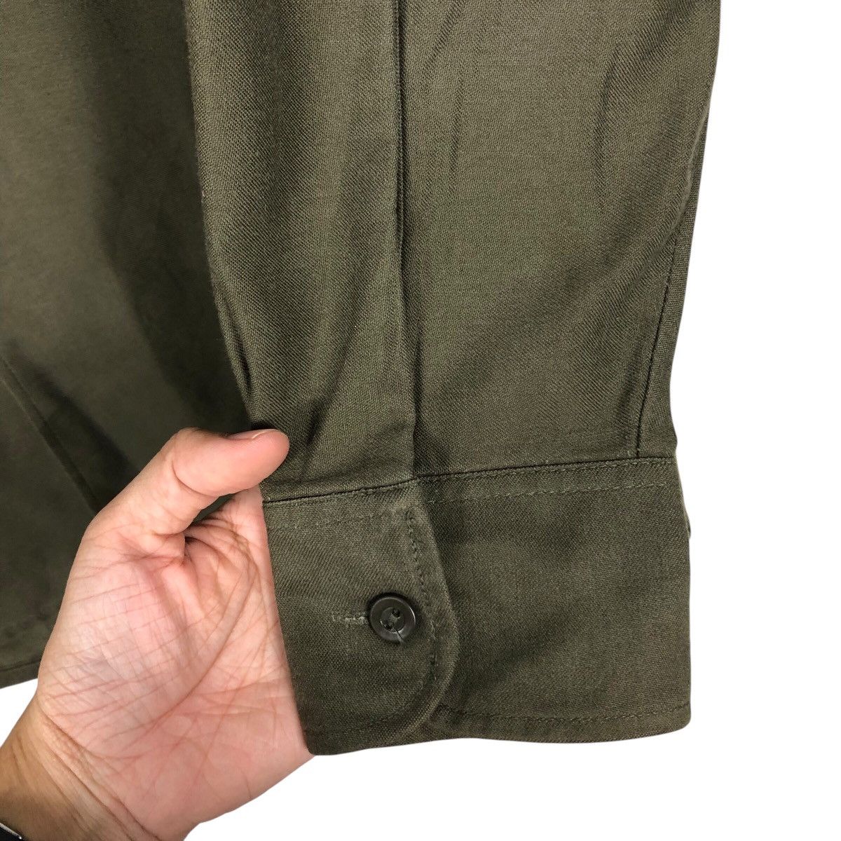 Vintage 📌Vintage Military Chore Worker Jacket 89's Altreichenauer Size US M / EU 48-50 / 2 - 16 Thumbnail