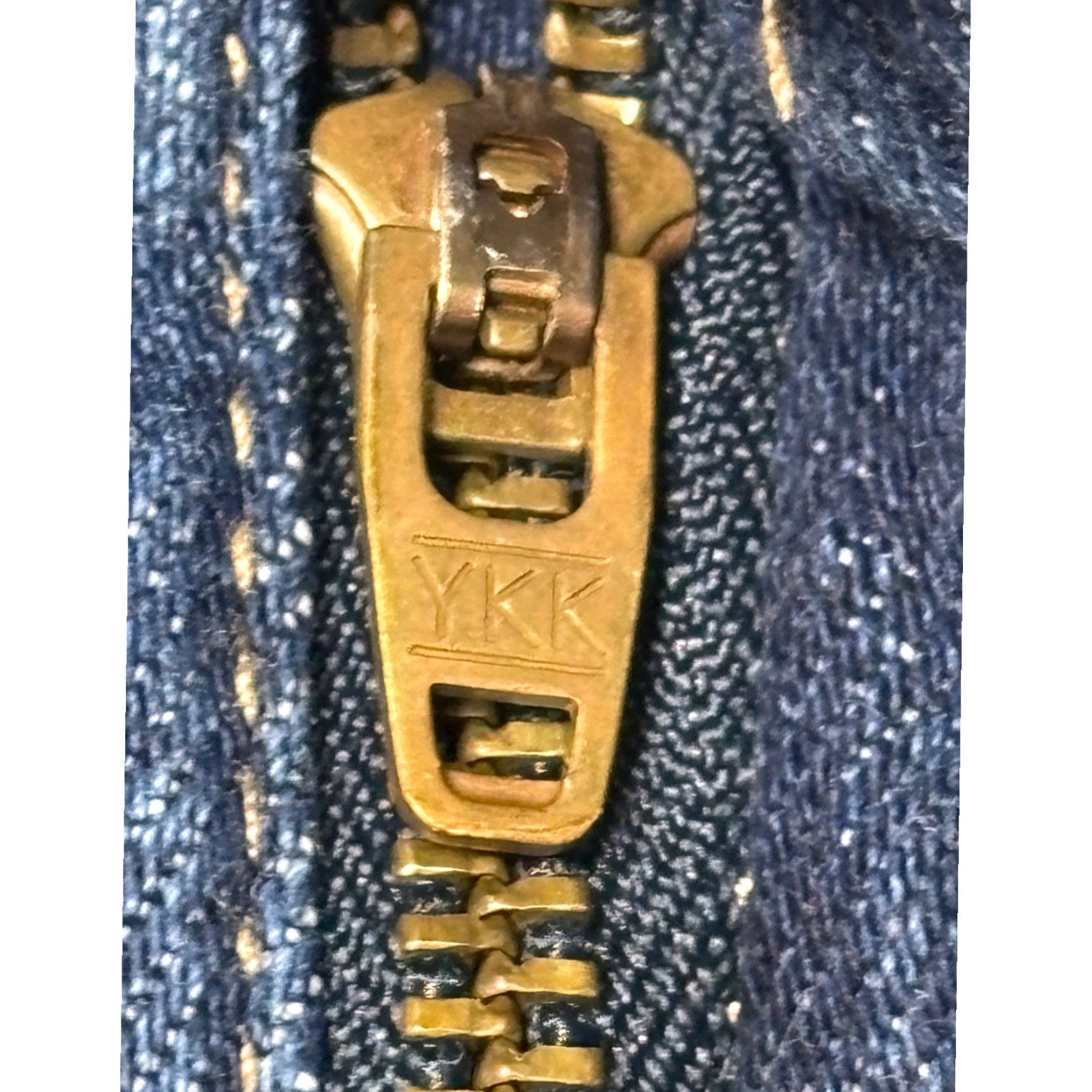Denime Mica Denim Jeans Flared Women 20W Plus Acid Wash Distressed Raw Hem 5-Pocket DenimCotton Polyester Spandex Zip Mid Rise Blue Vintage No Size 42" / US 20 - 3 Thumbnail