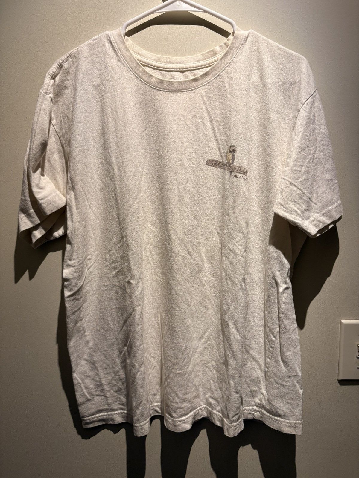 Vintage white margaritaville vintage 90s T-shirt Size US M / EU 48-50 / 2 - 1 Thumbnail
