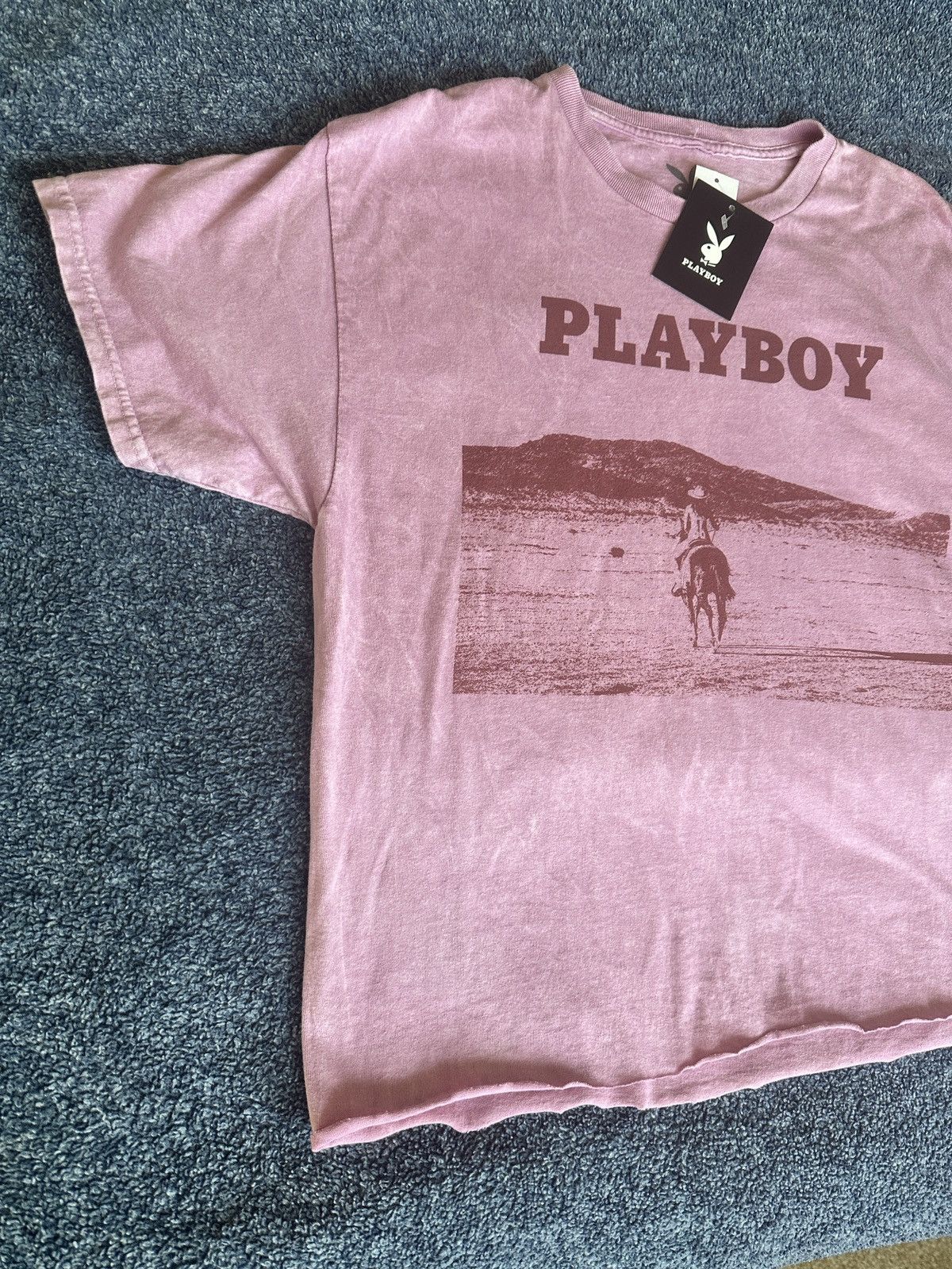 Playboy Playboy vintage T-shirt Size L / US 10 / IT 46 - 2 Thumbnail