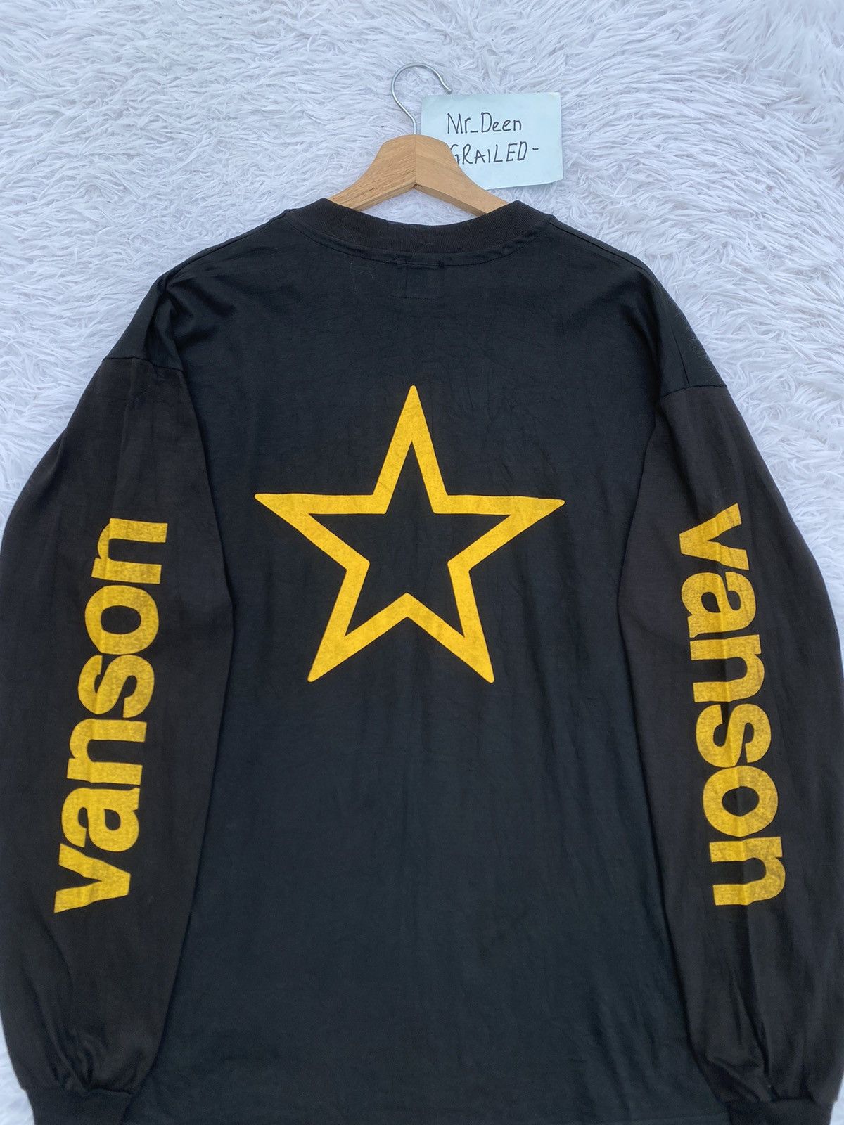 Vanson Leathers Rare Vintage 90s Vanson Leather Longsleeve Tshirt Size US XL / EU 56 / 4 - 15 Thumbnail