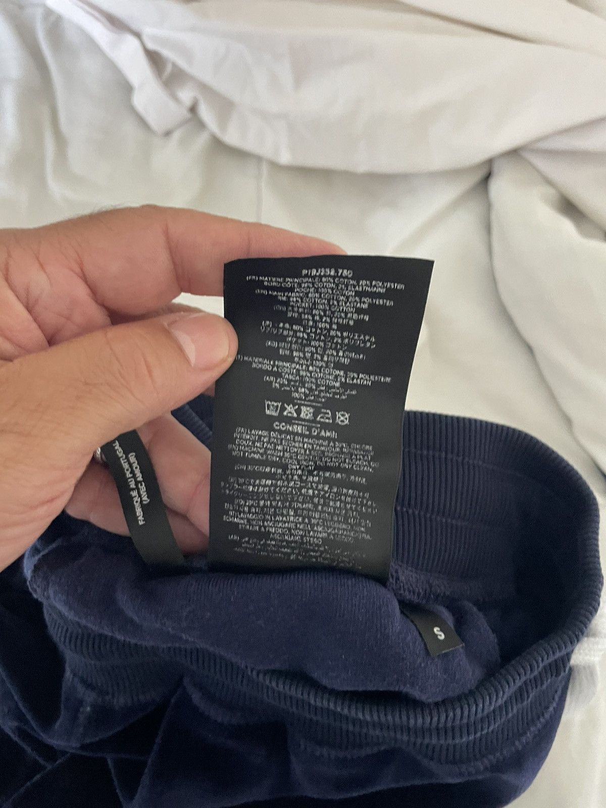 AMI Velour Cropped Drawstring joggers Size US 28 / EU 44 - 11 Thumbnail