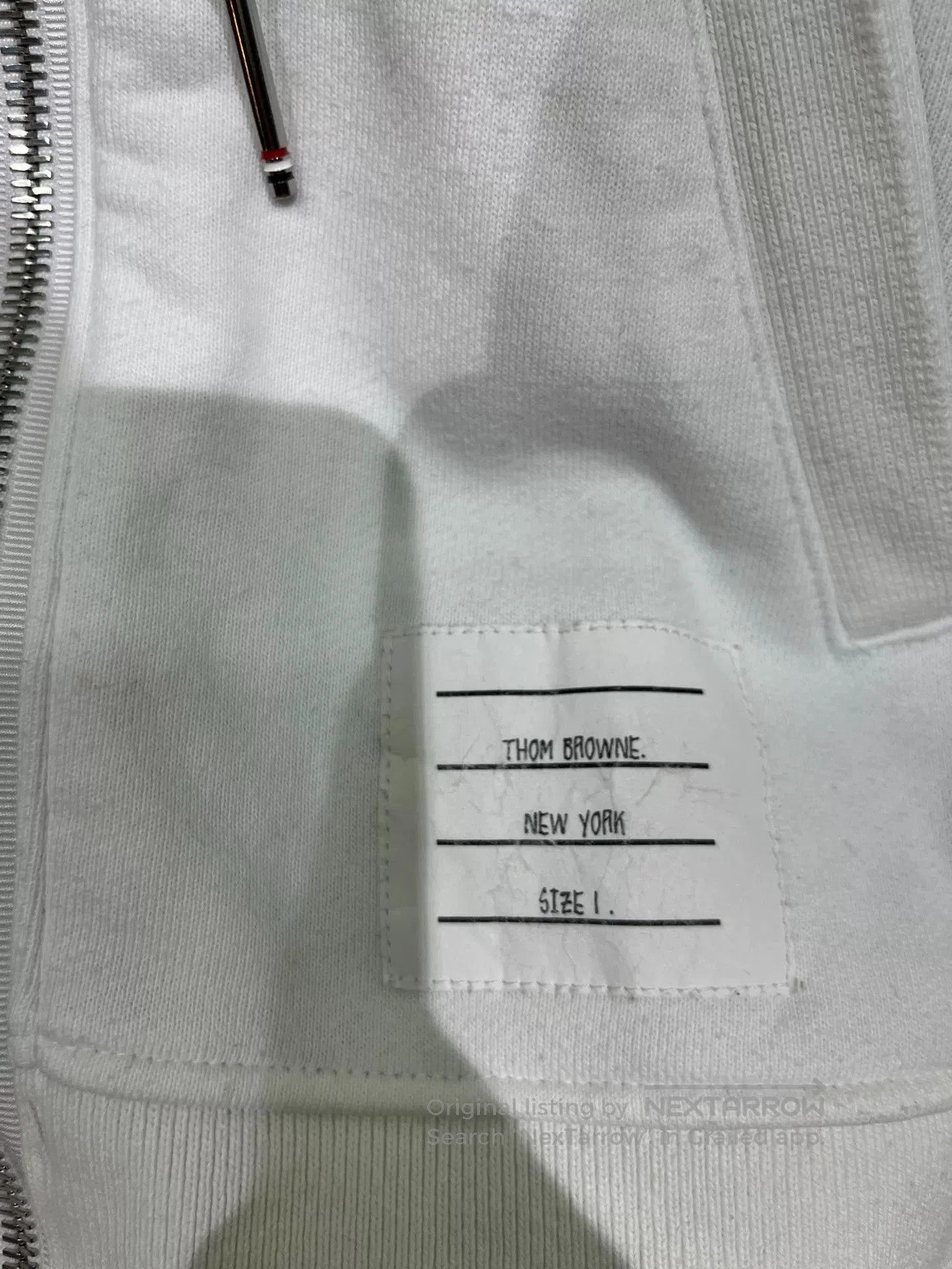 Thom Browne Thom Browne White Rainbow Zip Hoodie. Size US S / EU 44-46 / 1 - 6 Thumbnail