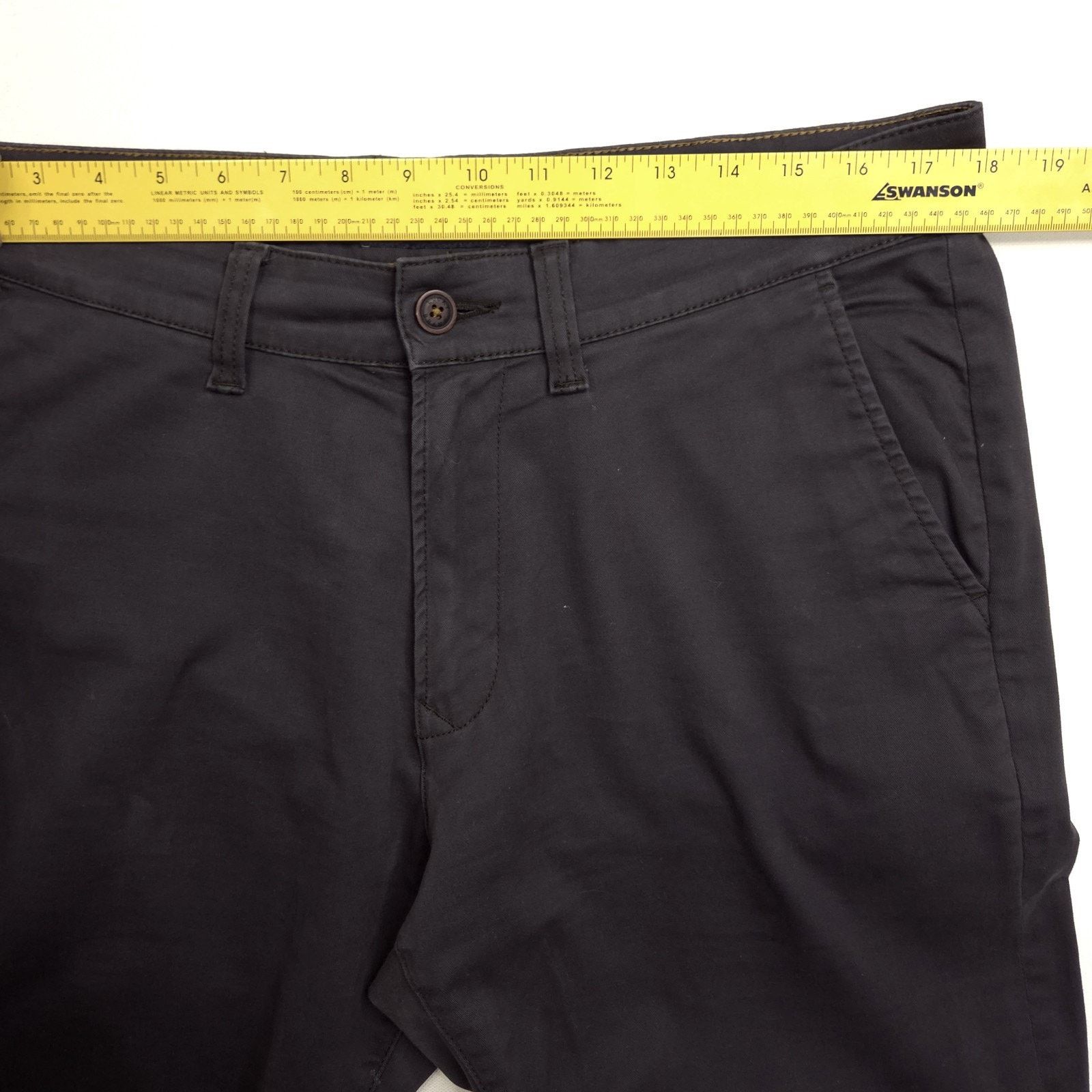 Lucky Brand Lucky Brand 410 Athletic Chino Pants Mens 33x32 (Actual 36W) Size US 33 - 4 Thumbnail