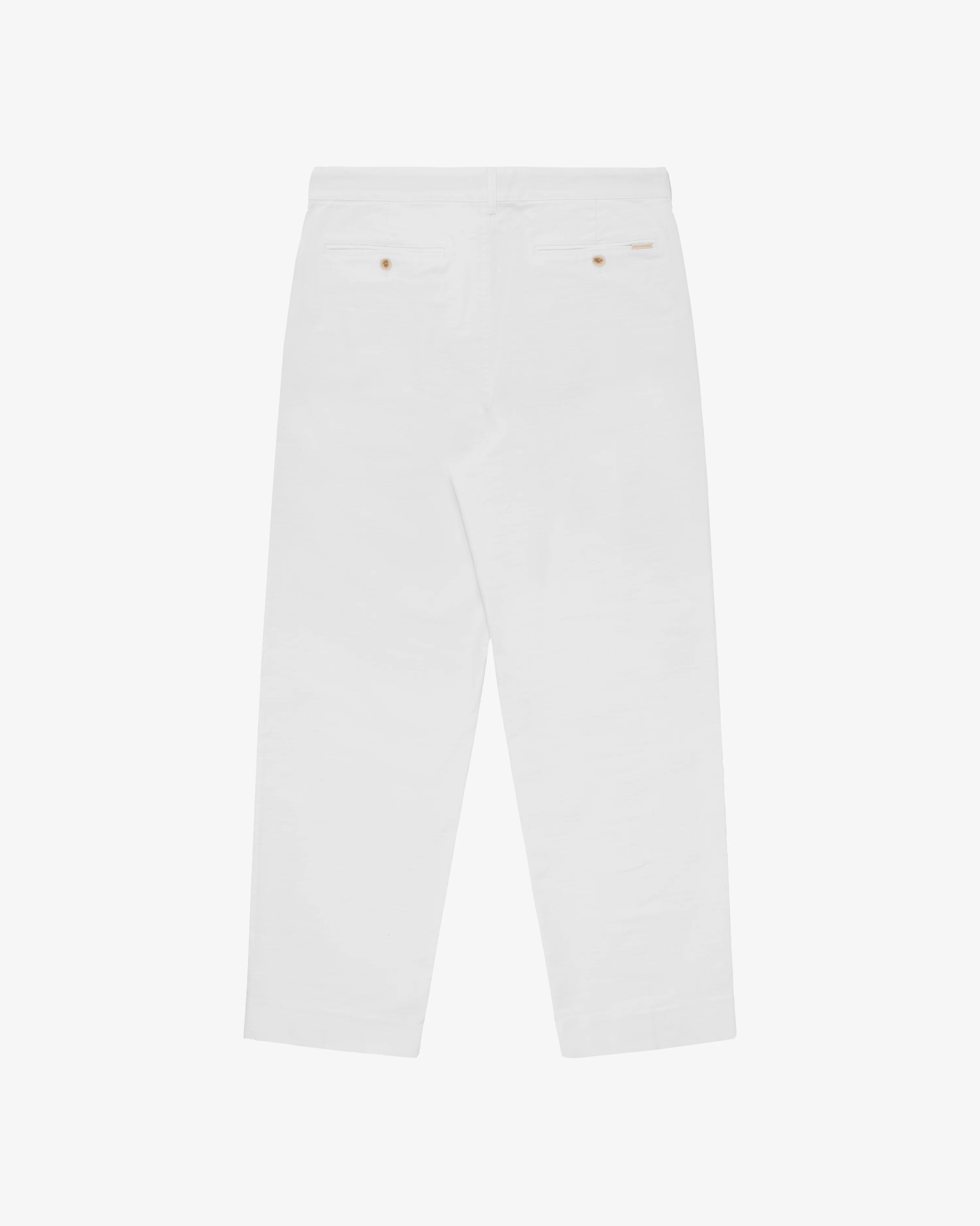Aime Leon Dore o1mle0126 Garment Dyed Double Pleated Pant in White Size US 30 / EU 46 - 2 Thumbnail