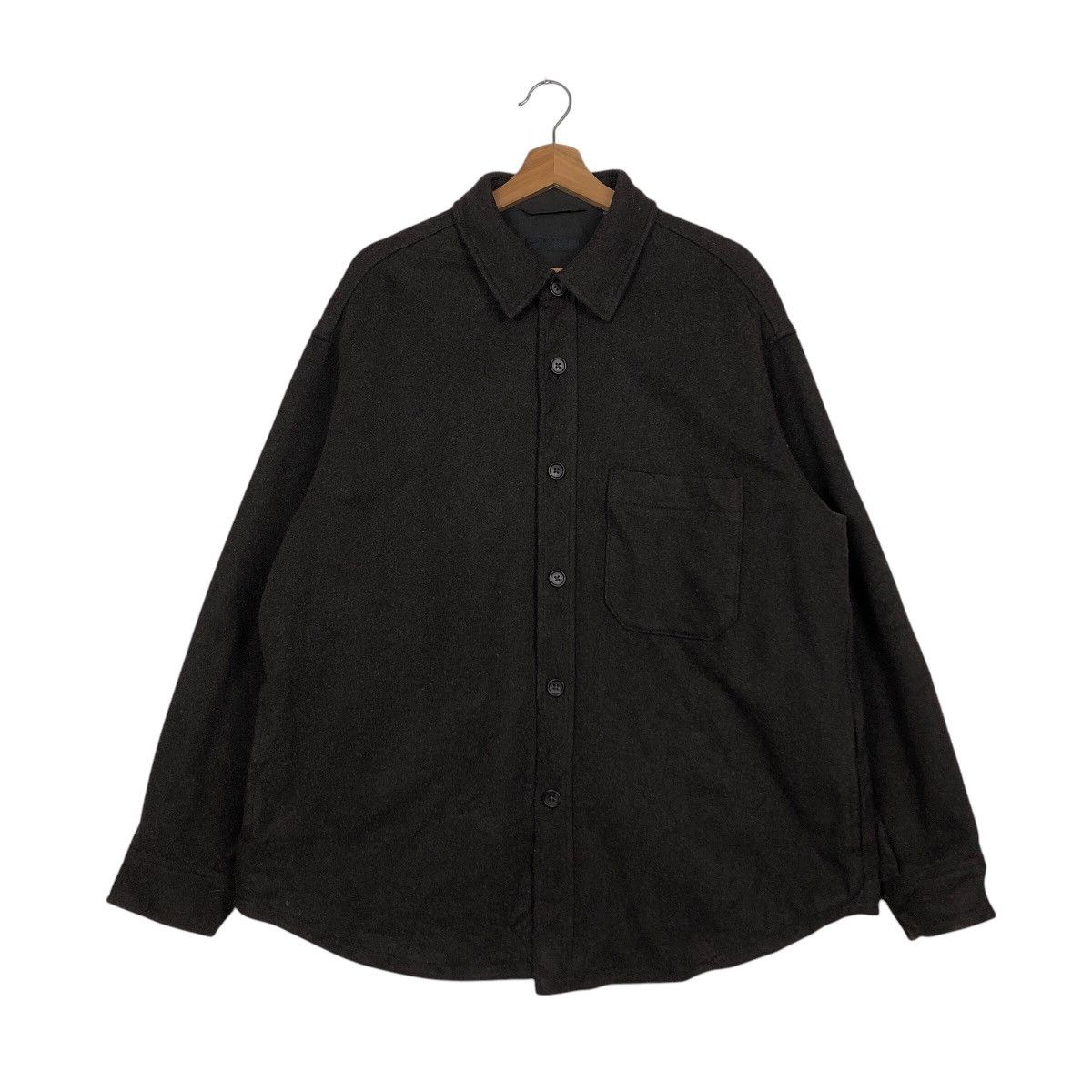 Japanese Brand 📌Vintage Wool Chore Work Jacket Uniqlo Japan Issey Miyake Size US XL / EU 56 / 4 - 2 Thumbnail