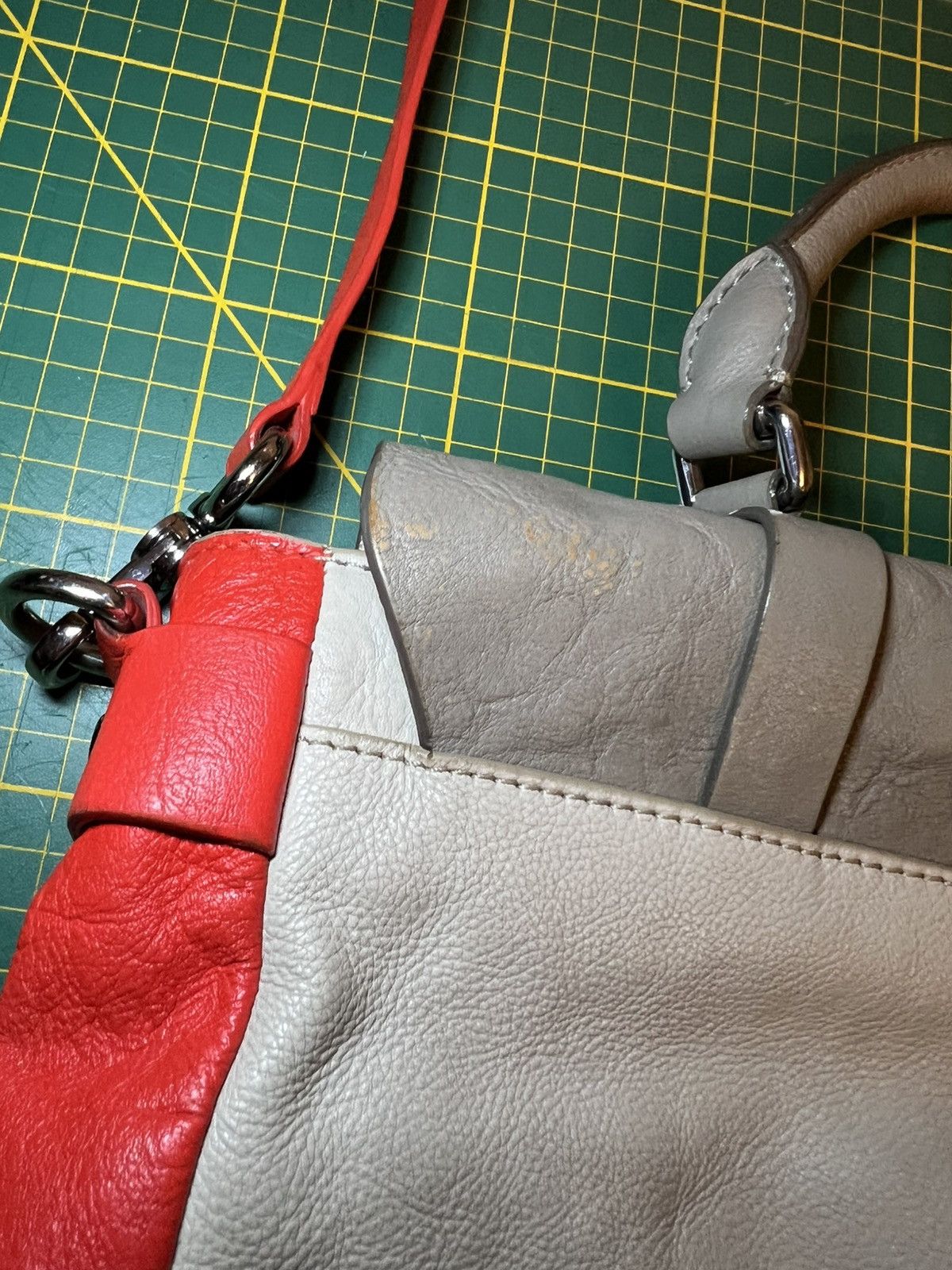 Marc by Marc Jacobs Marc by Marc Jacobs Werdie colour block satchel crossbody Size ONE SIZE - 11 Thumbnail
