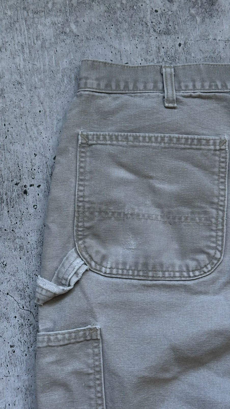 Carhartt Wip 90s Carhartt WIP Distressed Single Knee Pants Size US 36 / EU 52 - 7 Thumbnail