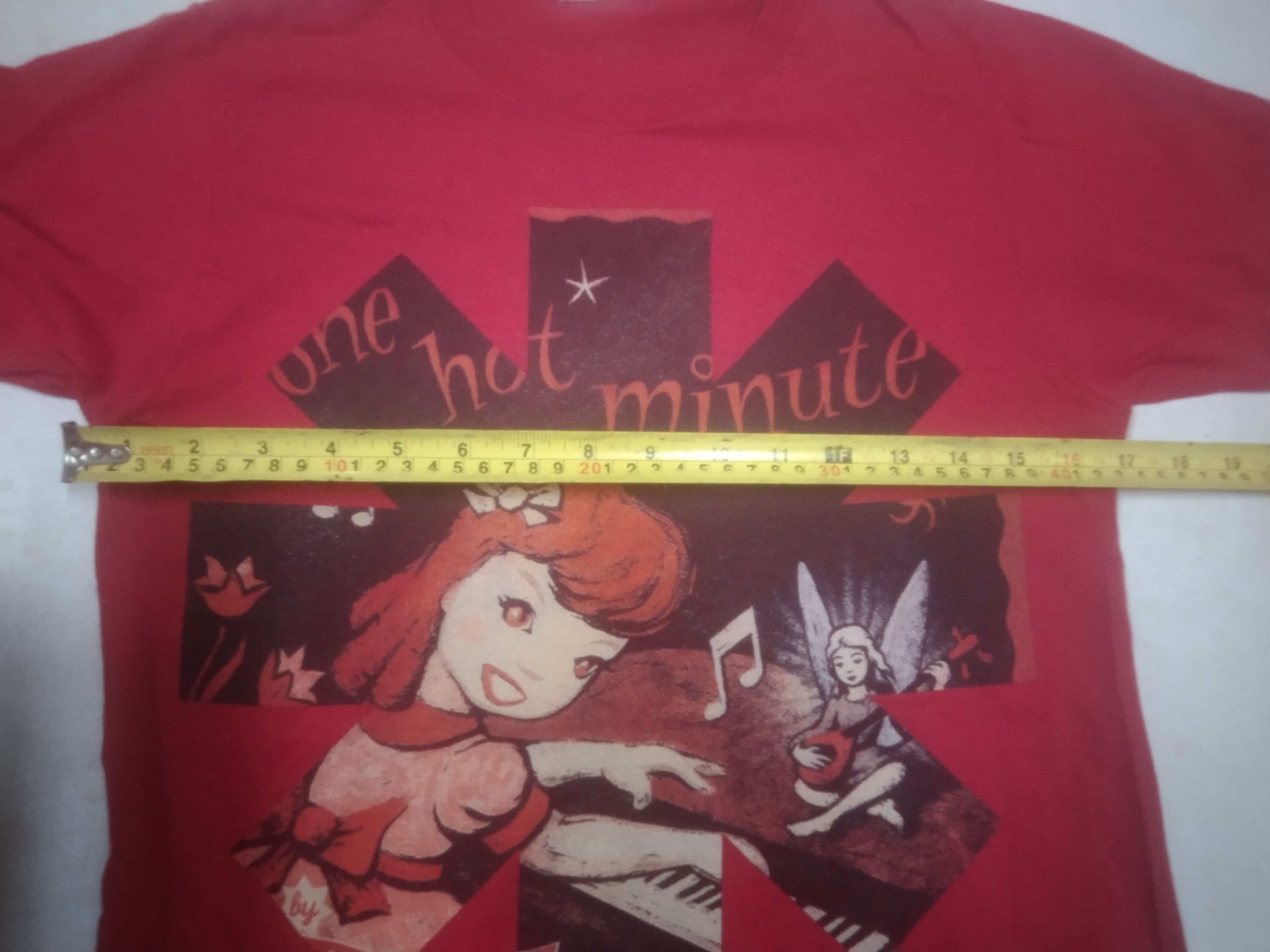 Band Tees Red Hot Chili Peppers One Hot Minute Red T Shirt Size US S / EU 44-46 / 1 - 7 Thumbnail