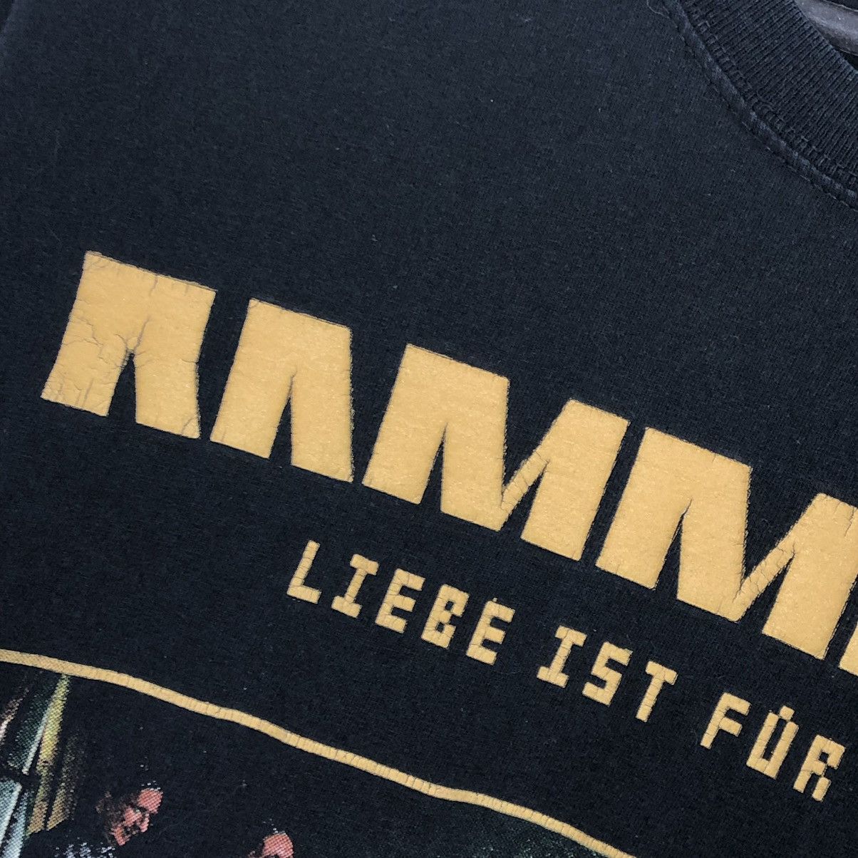 Band Tees Rammstein Liebe Ist Fur Alle Da vintage tee T shirt Size US L / EU 52-54 / 3 - 4 Thumbnail