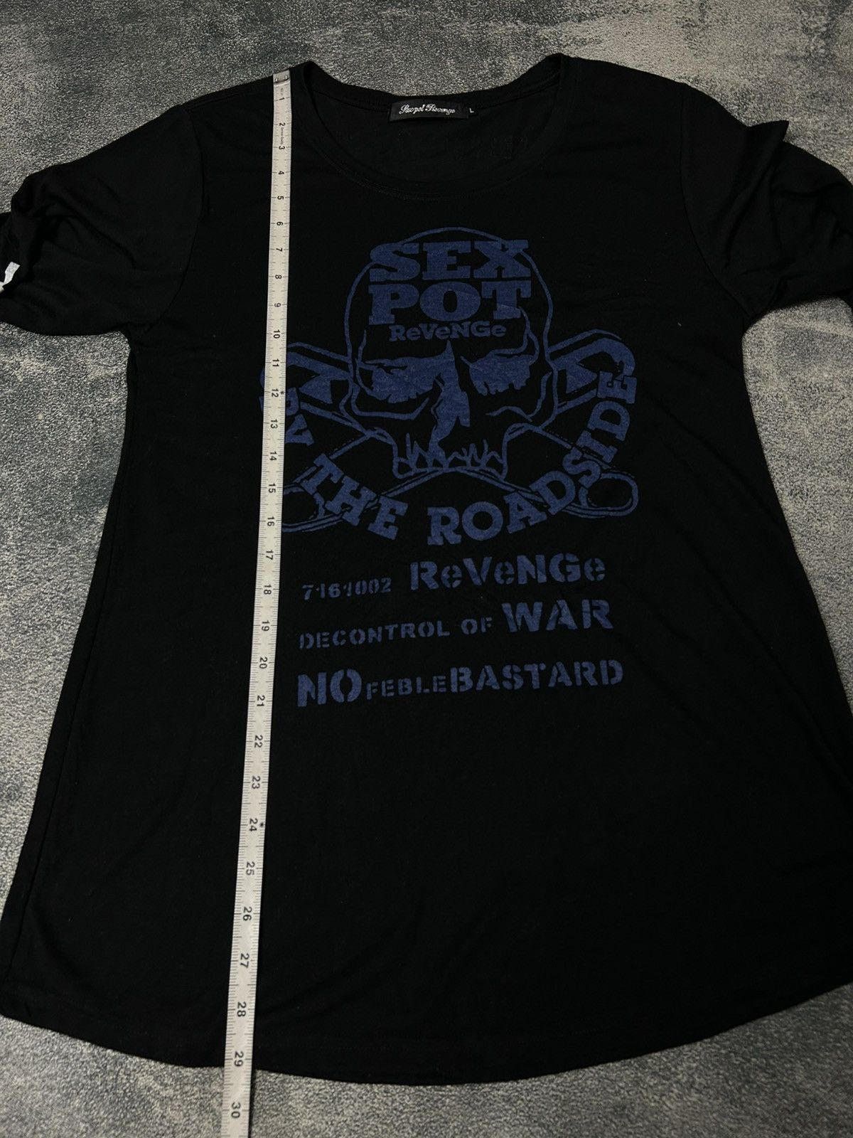 Japanese Brand Sex Pot Revenge ‘WAR’ skull Longsleeve Size US S / EU 44-46 / 1 - 10 Thumbnail