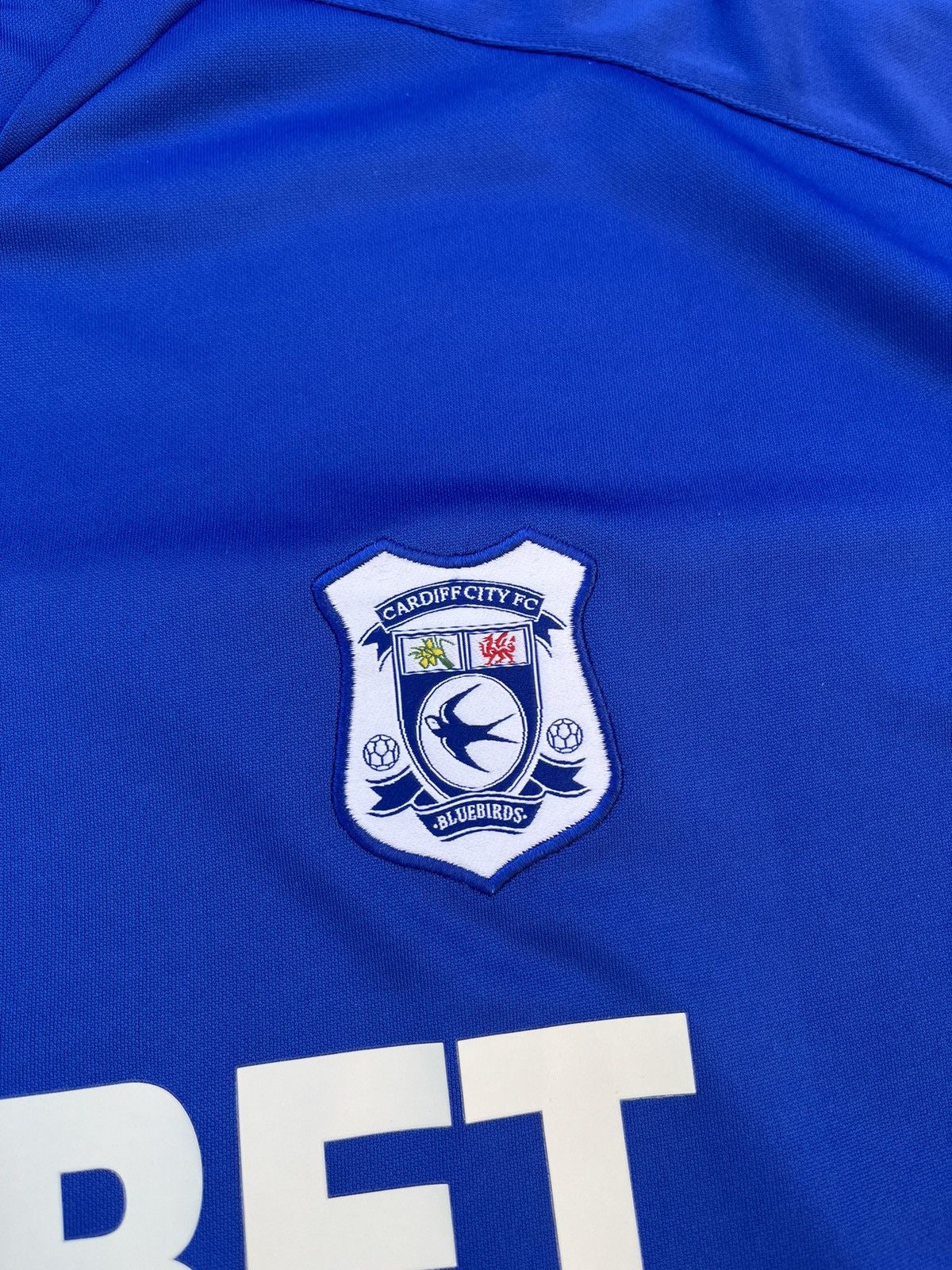 Puma × Vintage Vintage Retro Cardiff City Club Football Jersey 2009 Shirt Size US XXL / EU 58 / 5 - 3 Thumbnail