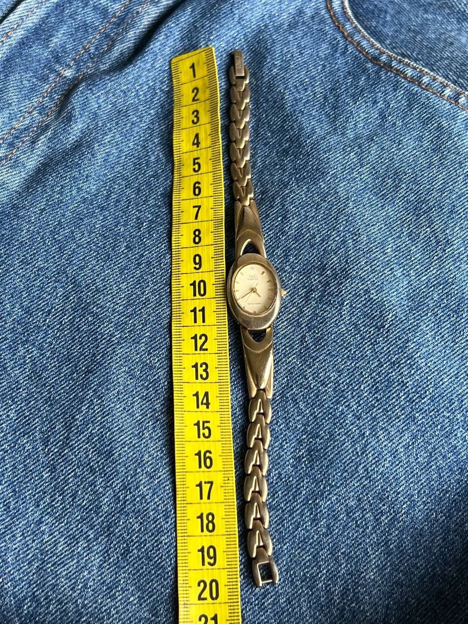 Japanese Brand × Vintage 1990S Q&Q FUTURISTIC BRACELET JAPANESE WATCH YELLOW DIAL Y2K Size ONE SIZE - 5 Thumbnail