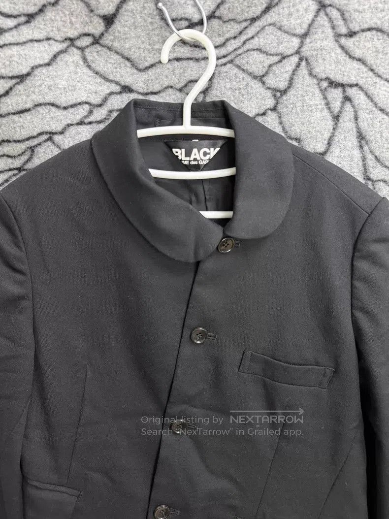 Comme des Garcons Comme Des Garcons Oversized Collar Wool Jacket with Diagon Size XS / US 0-2 / IT 36-38 - 4 Thumbnail