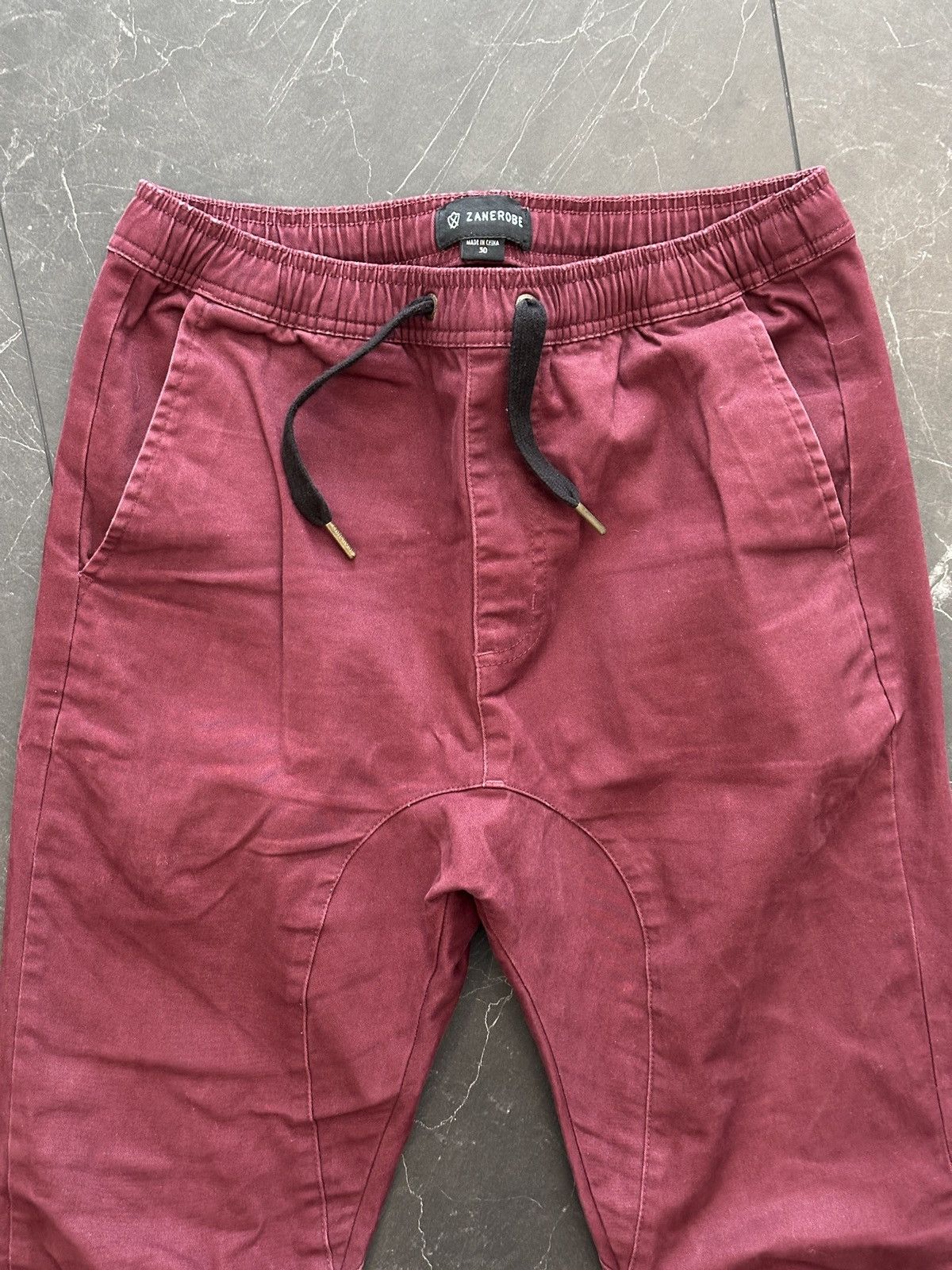Zanerobe Zanerobe Sureshot Jogger Burgundy Size US 30 / EU 46 - 2 Thumbnail