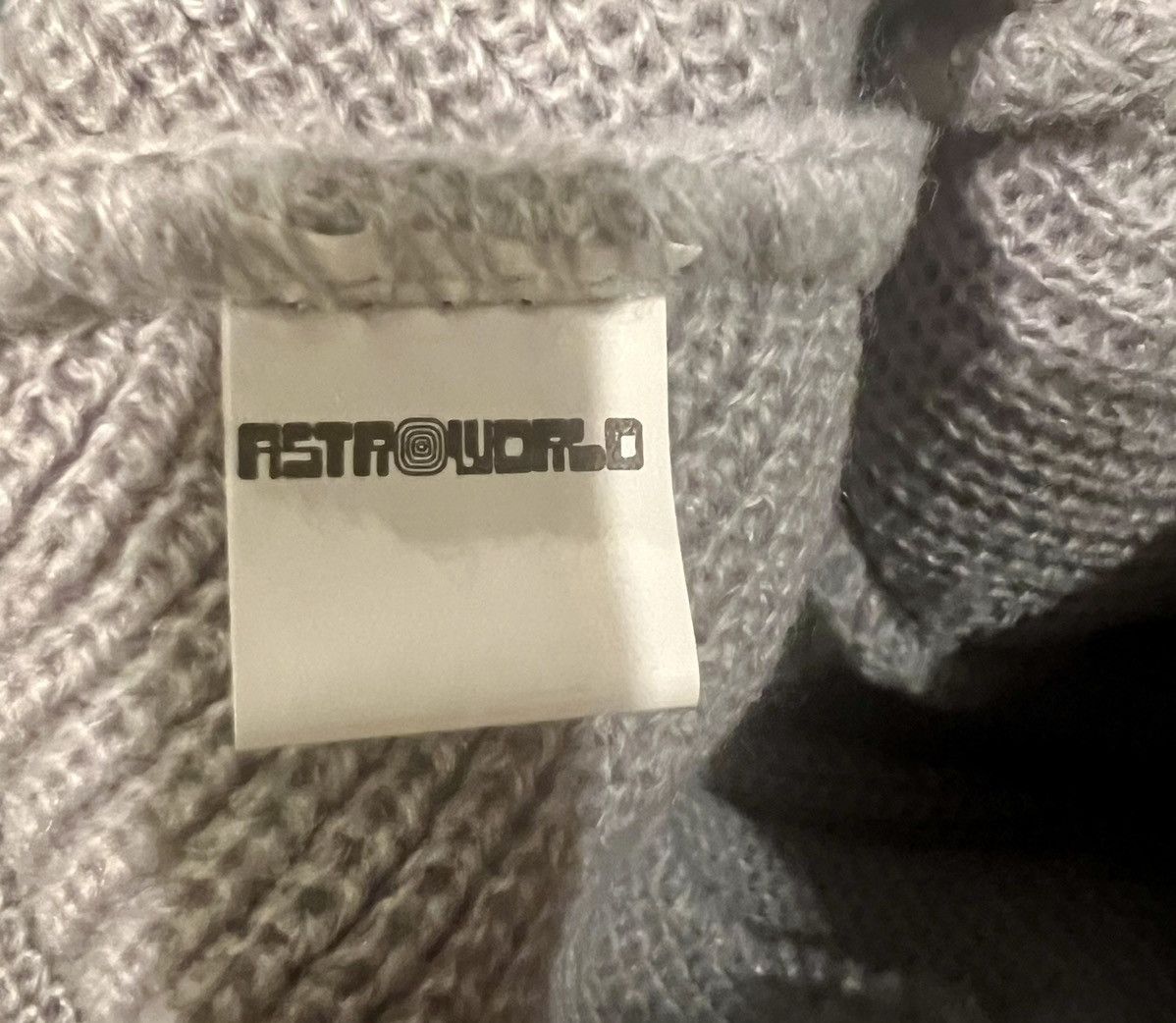 Designer × Travis Scott Travis Scott AstroWorld woolly beanie gray Size ONE SIZE - 3 Thumbnail
