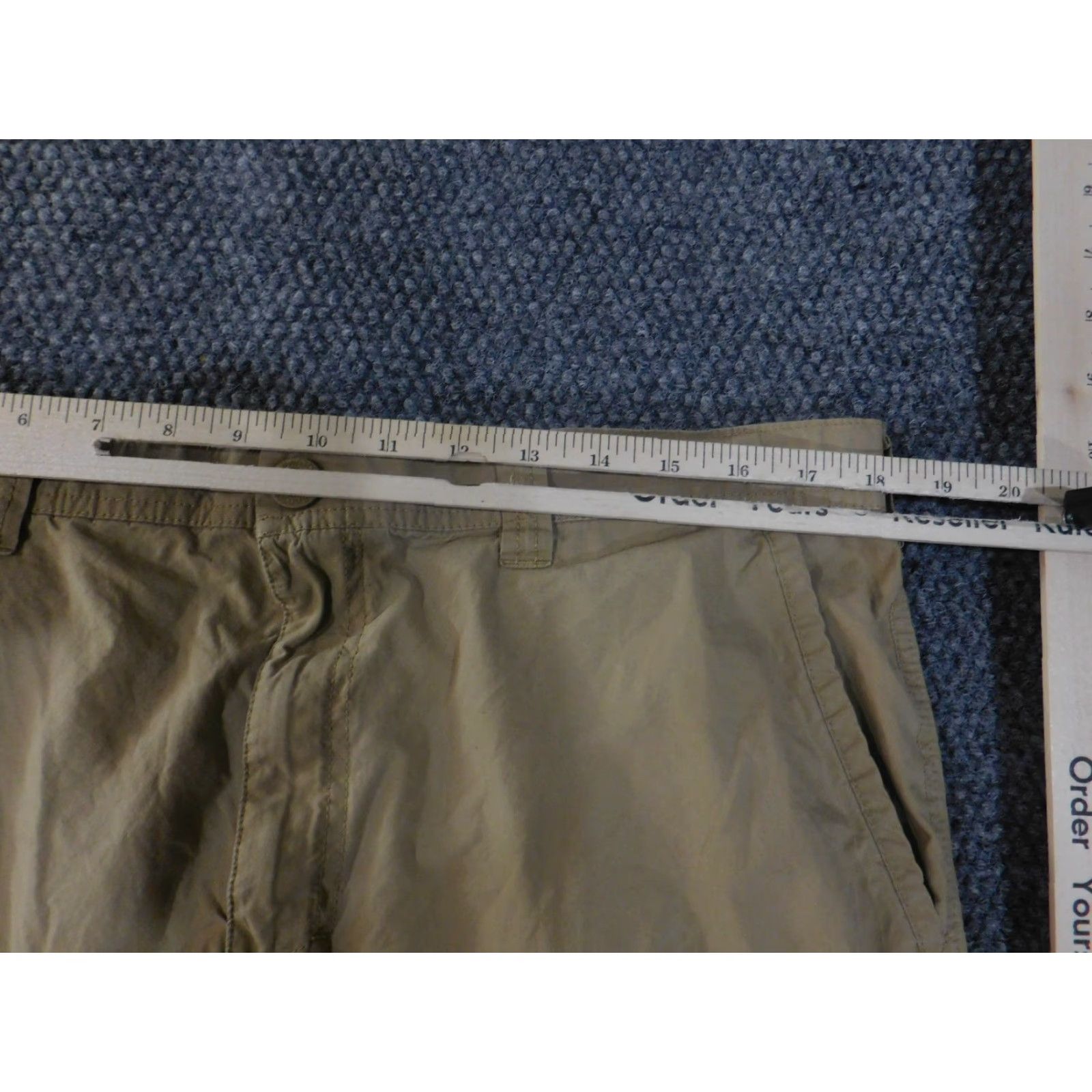 Vintage Columbia Shorts Mens 36W Khaki Outdoor Hiking Casual Cotton Beige Size US 36 / EU 52 - 5 Thumbnail