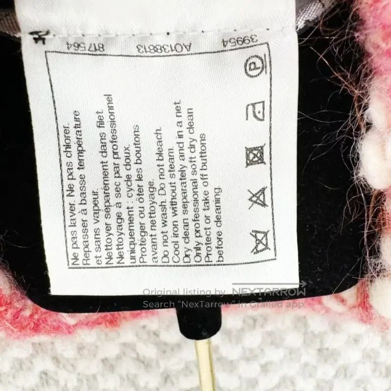 Chanel Chanel Pink Wool Winter Coat for Women . Size S / US 4 / IT 40 - 5 Thumbnail