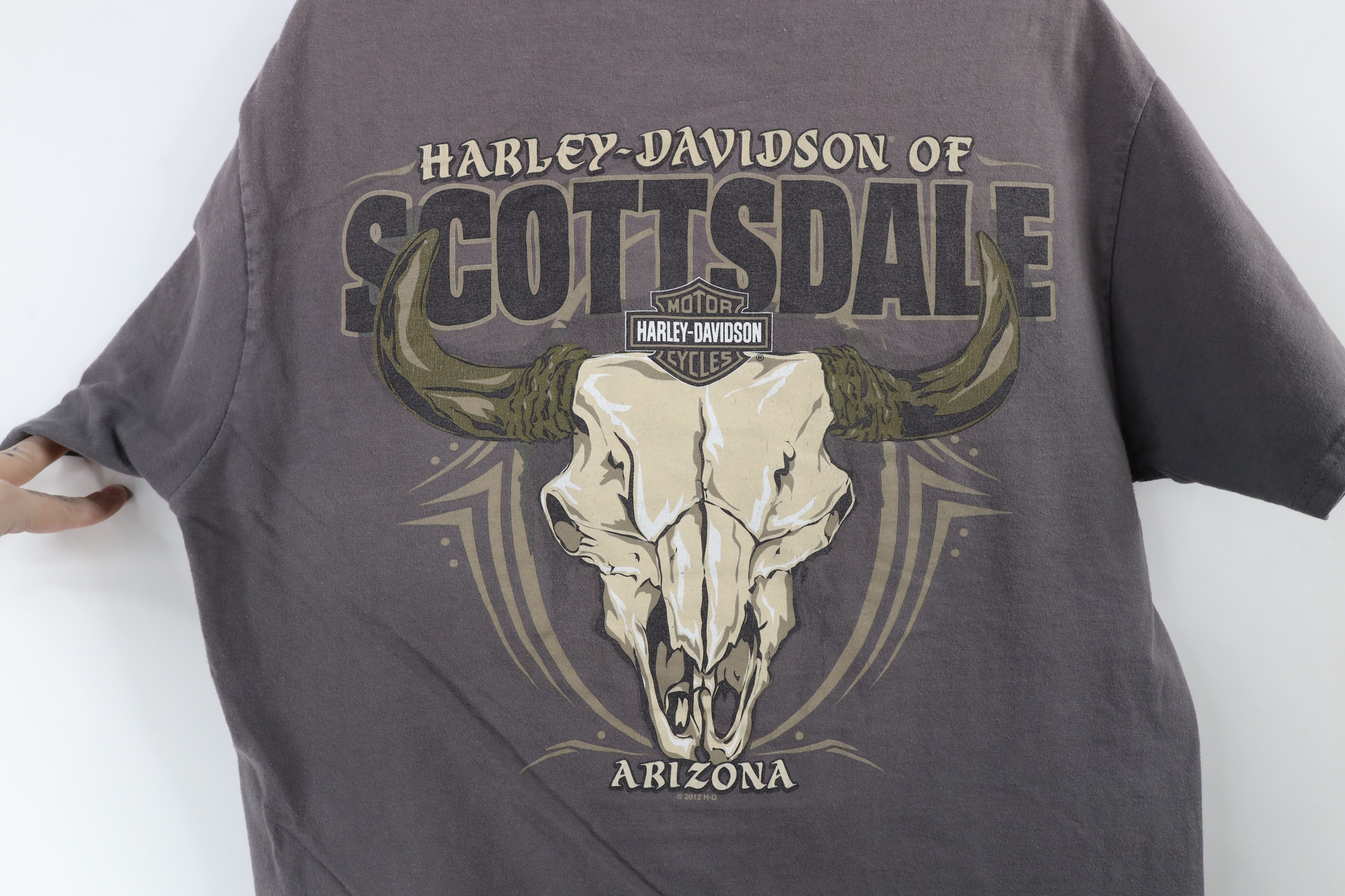 Harley Davidson × Vintage Vintage Y2K Harley Davidson Spell I Don't Do Rules T-Shirt Size US M / EU 48-50 / 2 - 10 Thumbnail