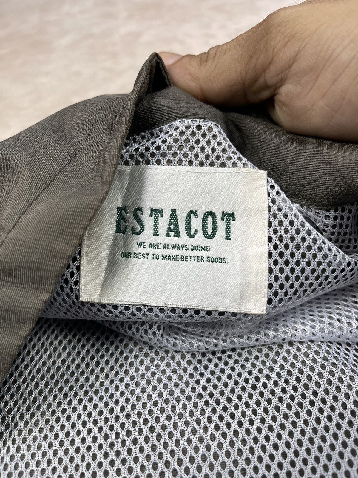 Japanese Brand ESTACOT Double Breast Zippers Size US M / EU 48-50 / 2 - 7 Thumbnail