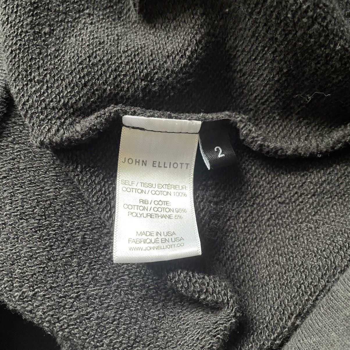 John Elliott John Elliott Black Cotton Pullover Hoodie Size US M / EU 48-50 / 2 - 6 Thumbnail