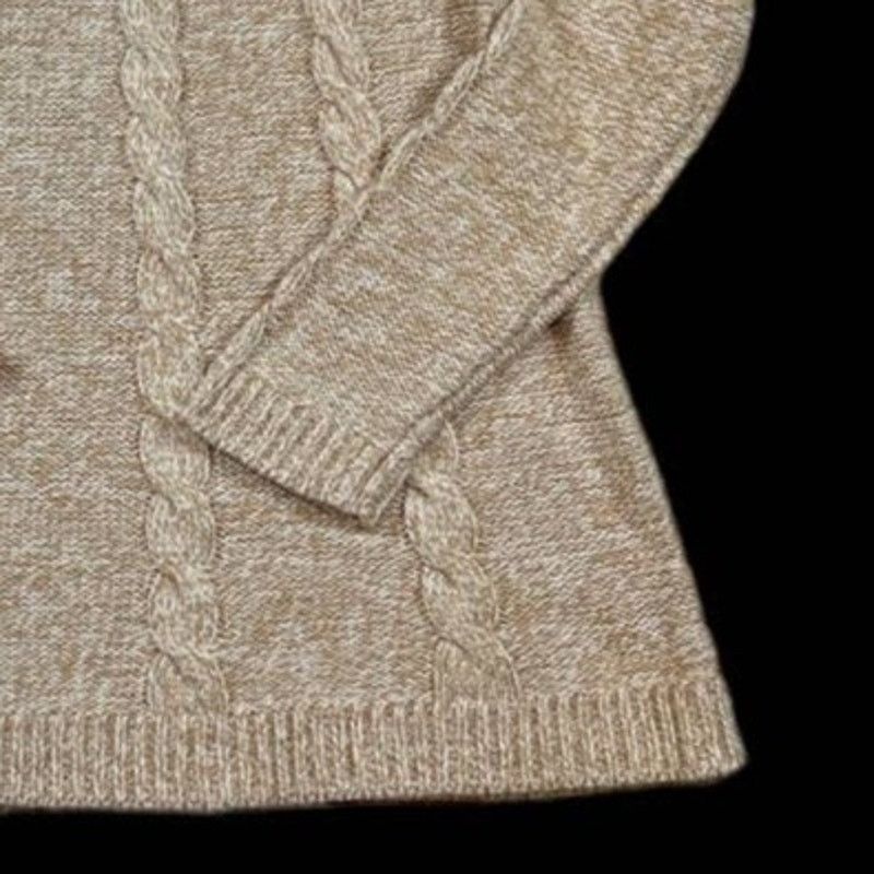 NBDN Nobrandedon The Tog Shop Tan Sweater | Size M Size M / US 6-8 / IT 42-44 - 5 Thumbnail