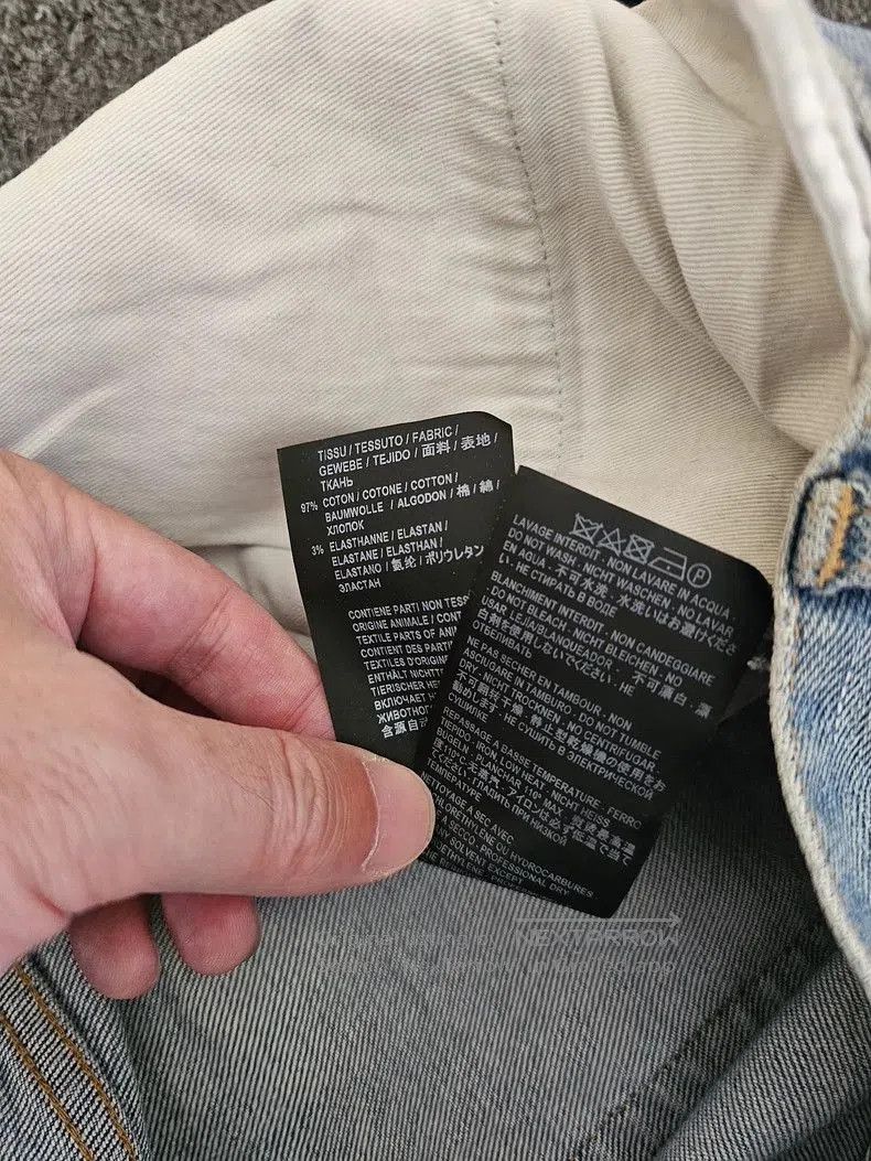 Saint Laurent Paris Saint Laurent D21 Denim Jeans. Size US 32 / EU 48 - 7 Thumbnail