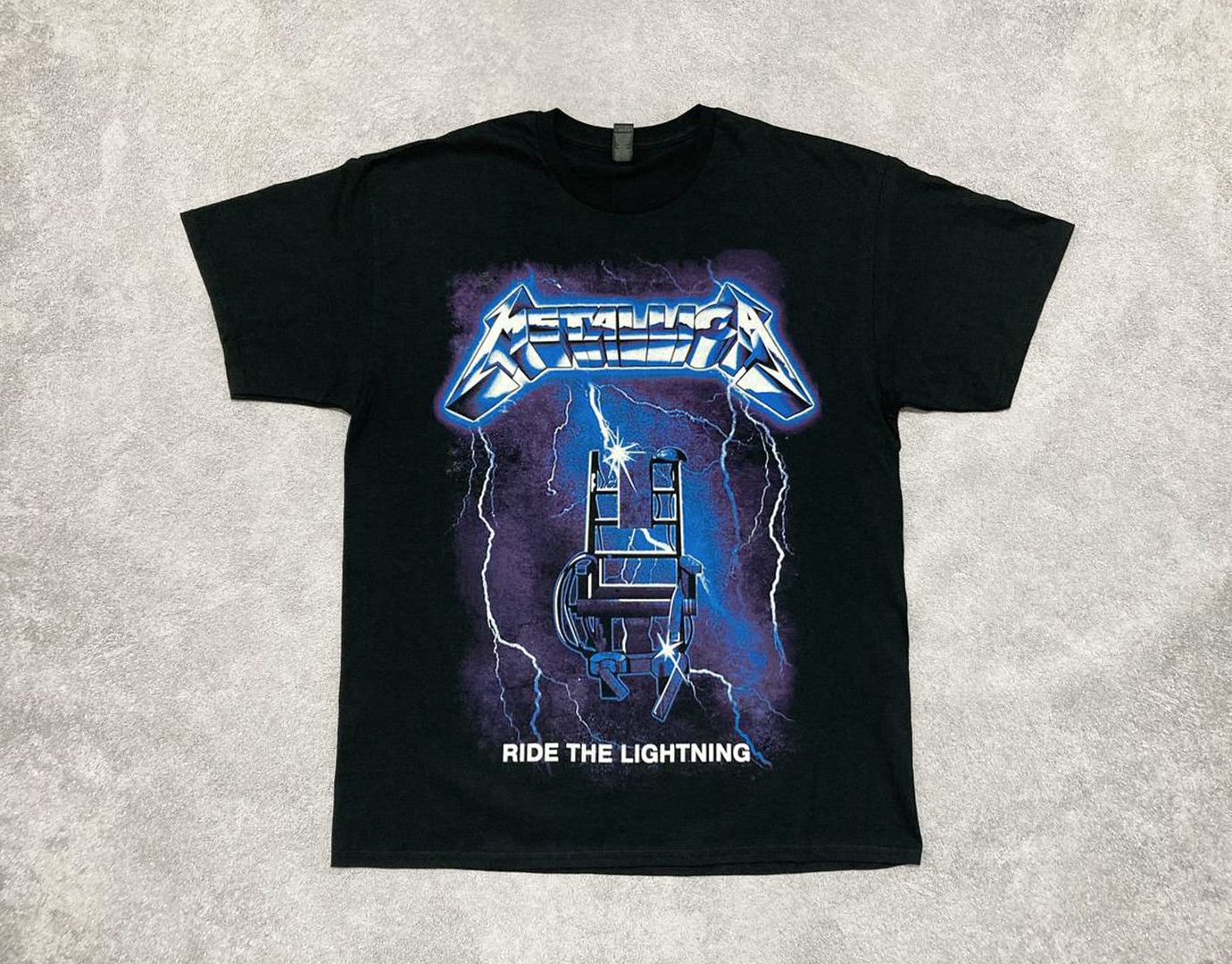 Metallica T-shirt Metallica - Ride the Lightning Size US L / EU 52-54 / 3 - 1 Thumbnail