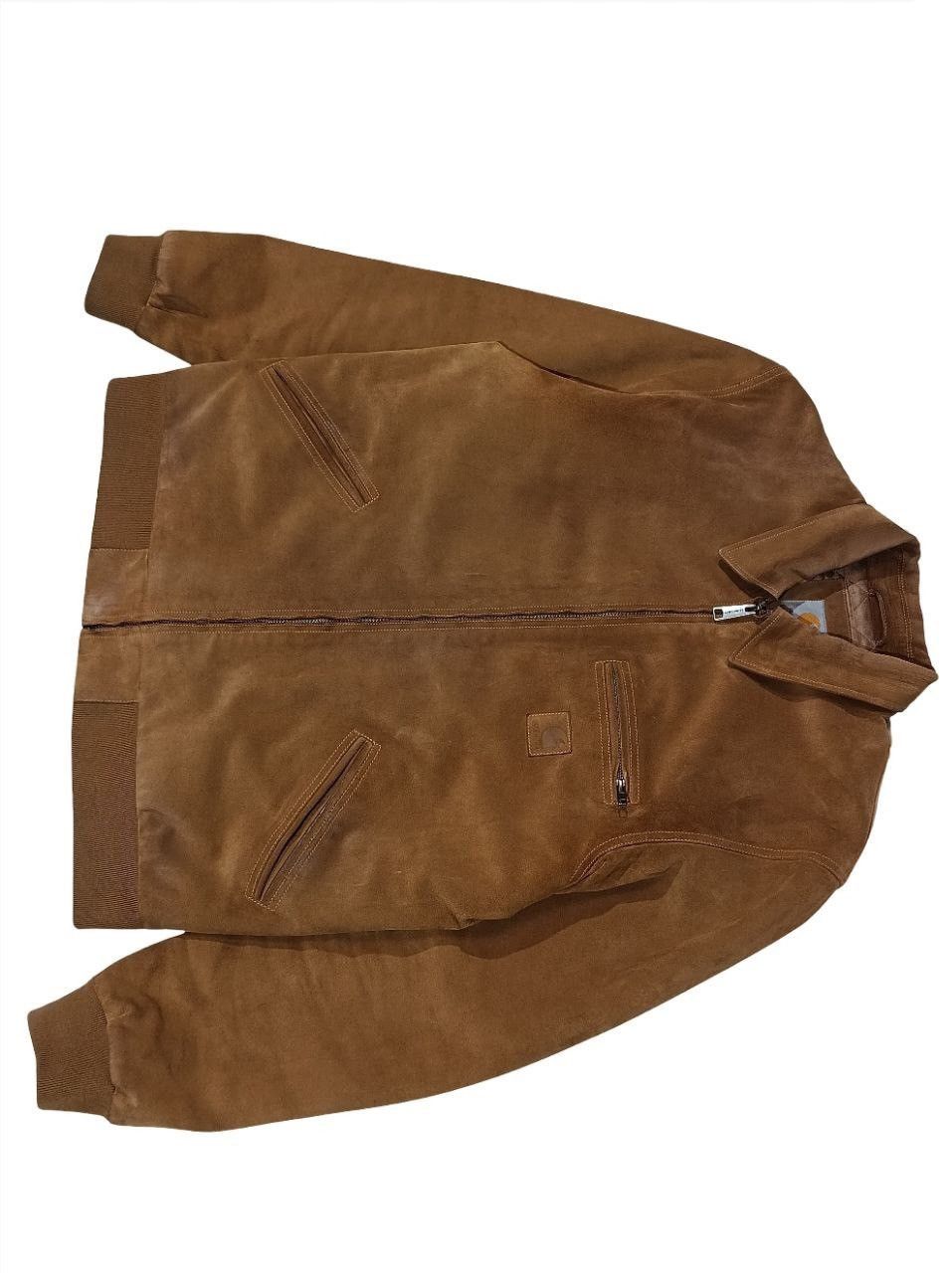 Carhartt Carhartt Suede Detroit Jacket Vintage Size US XL / EU 56 / 4 - 6 Thumbnail