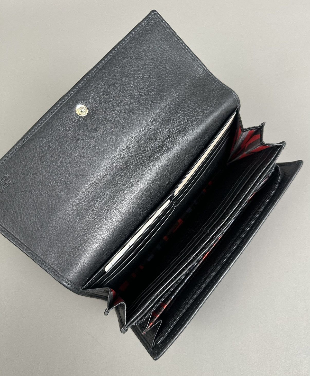 Vivienne Westwood Vivienne Westwood - Orb Logo Leather Spencer Long Wallet Size ONE SIZE - 8 Thumbnail
