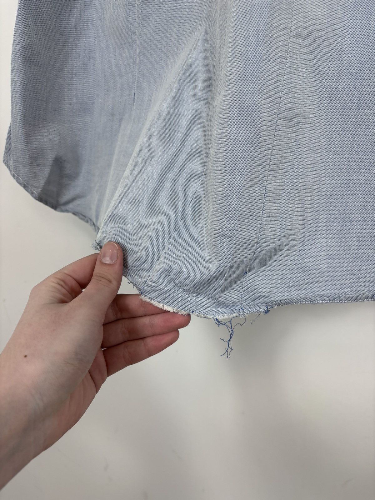 Dolce & Gabbana Dolce & Gabbana Men’s Light Blue Button Up Long Sleeve Shirt Size US L / EU 52-54 / 3 - 21 Thumbnail
