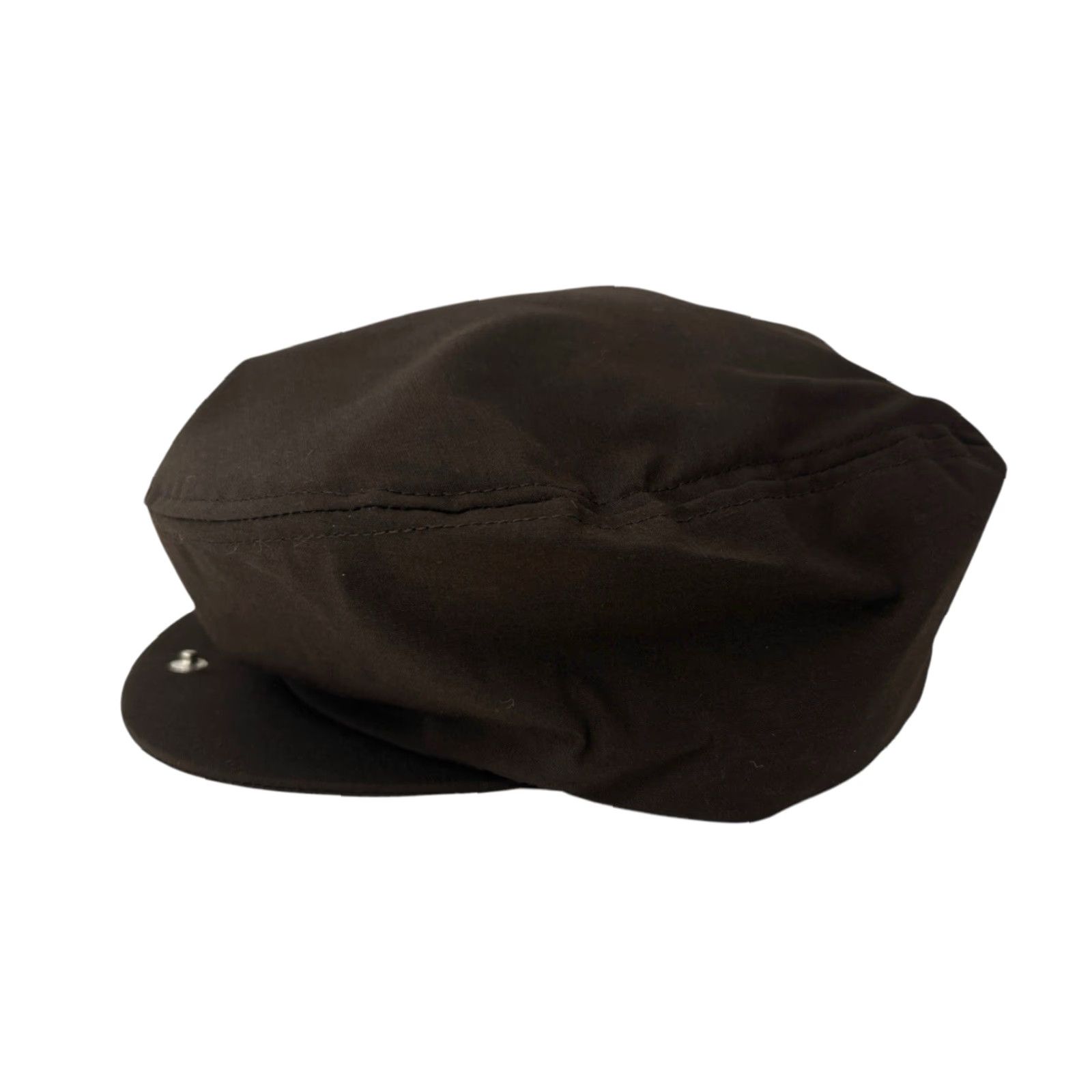 Vintage VINTAGE Unbranded Flat Cap Hat Adult XL NWOT Deadstock 90s Made in USA Brown Chocolate Goldsmith Snap On Bill Mens Size ONE SIZE - 6 Thumbnail