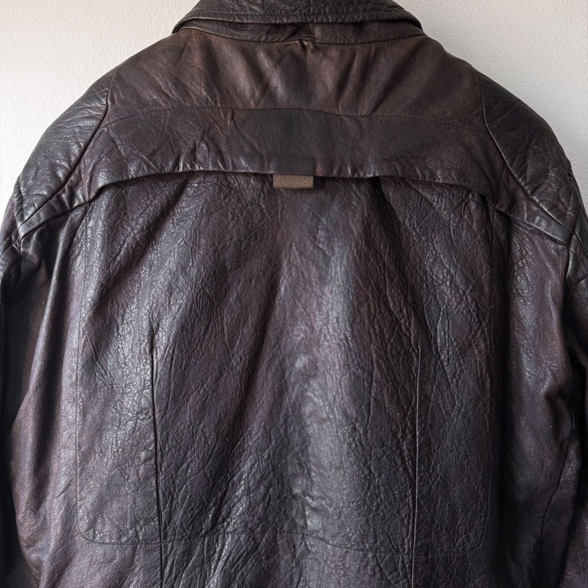 Rick Owens Rick Owens FW2008 Dust Hammered Lamb Leather Bruiser Jacket Size US M / EU 48-50 / 2 - 7 Thumbnail