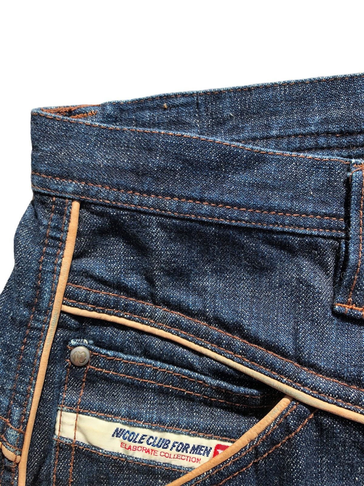 If Six Was Nine × Le Grande Bleu (L.G.B.) × Nicole Club Nicole club for men flare denim pants Size US 32 / EU 48 - 11 Thumbnail
