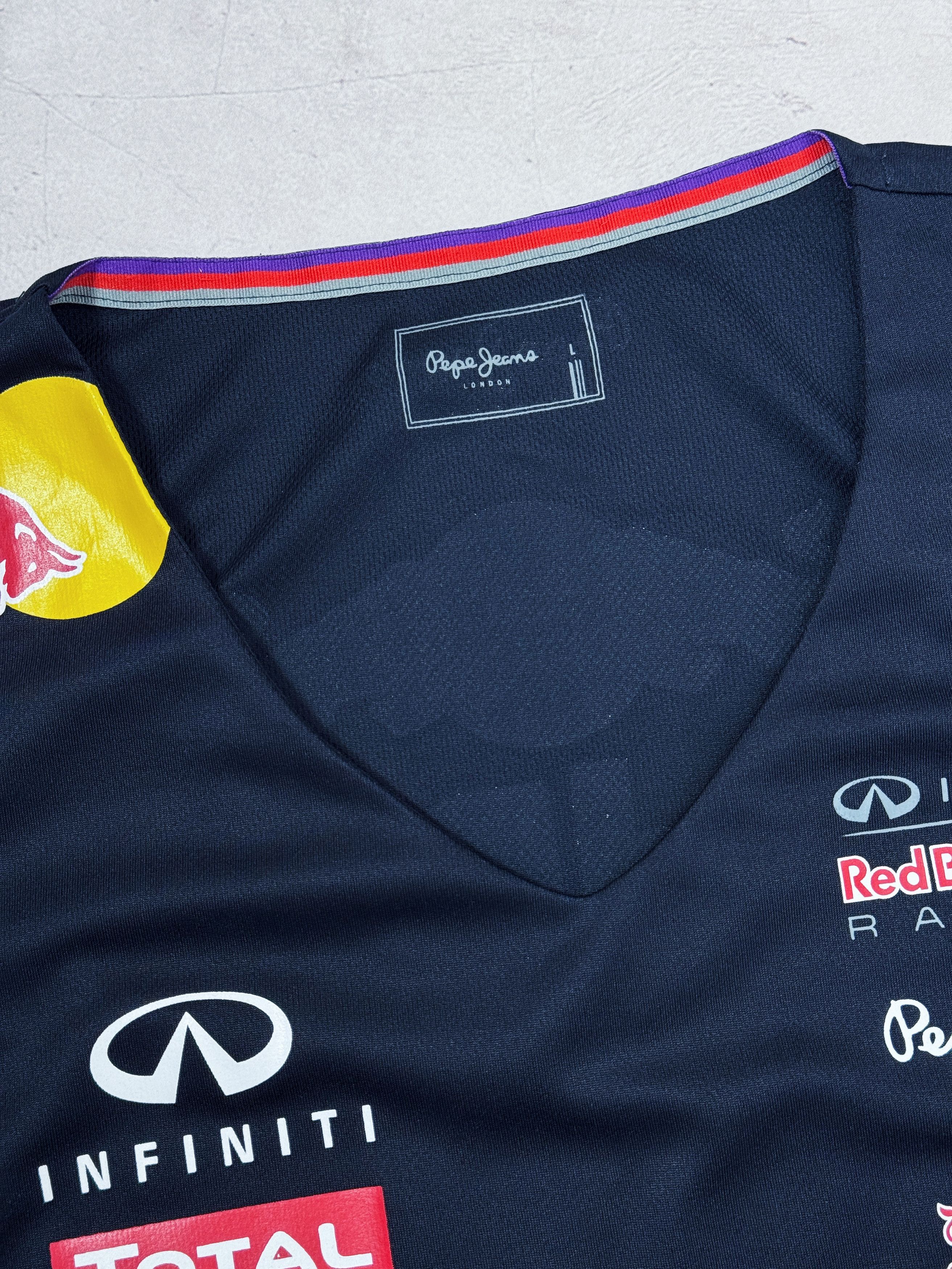 Pepe Jeans Pepe Jeans Red Bull T-Shirt Racing Total Infiniti Pirelli F1 Size L / US 10 / IT 46 - 14 Thumbnail