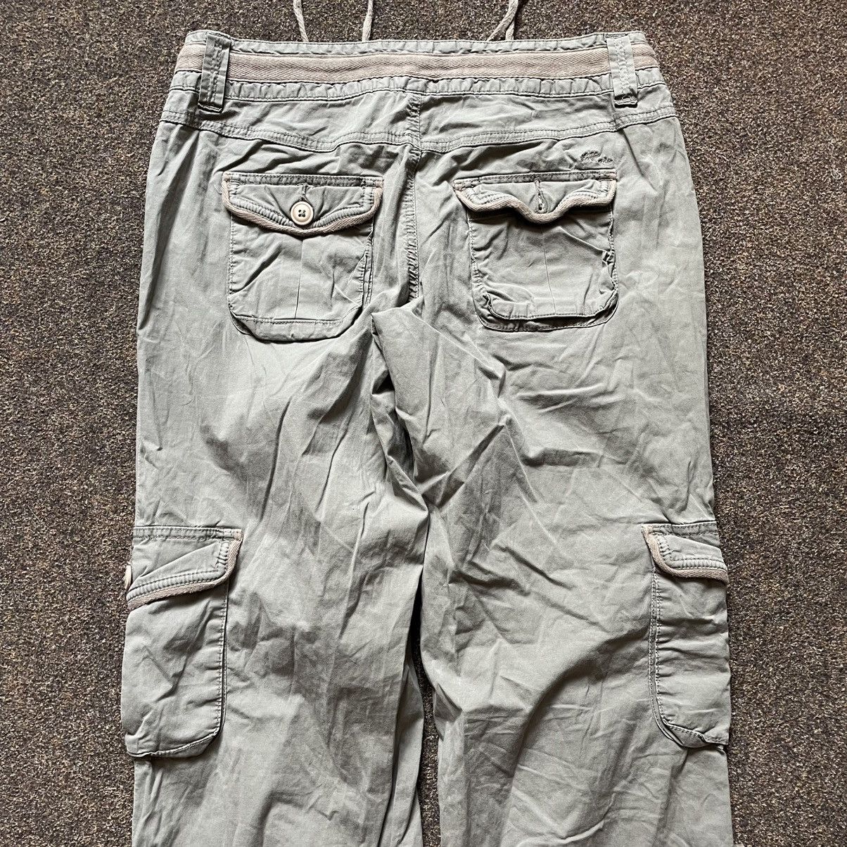 Vintage Vintage Y2K Baggy Cargo Pants Parachute Streetwear Faded 38 Size 38" / US 16 / IT 52 - 5 Thumbnail
