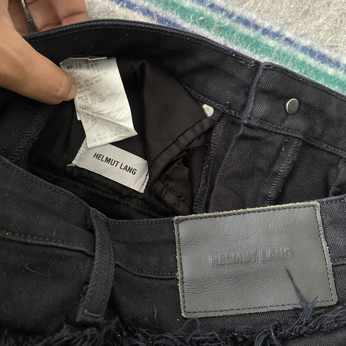 Helmut Lang Helmut Lang Calf Black Jeans. Size 26" / US 2 / IT 38 - 8 Thumbnail