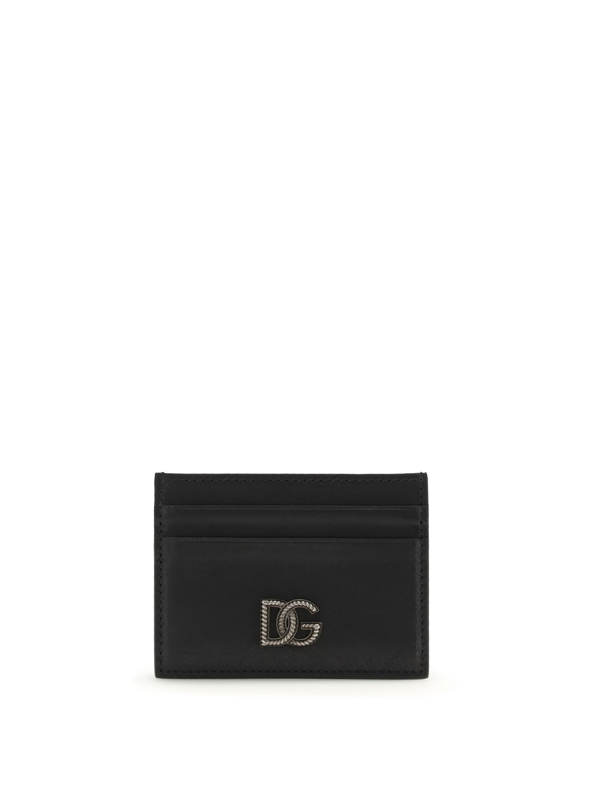 Dolce & Gabbana Leather Card Holder Size ONE SIZE - 1 Thumbnail