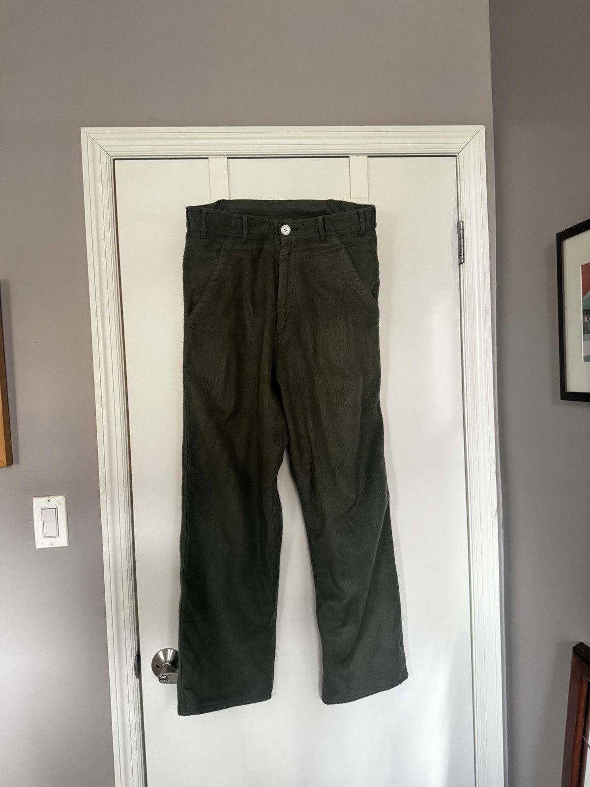 Comme des Garcons Homme Plus Comme des Garçons Homme + Trousers adjustable Baggy Design Size US 32 / EU 48 - 1 Thumbnail