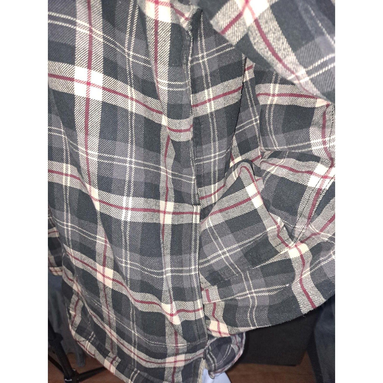 Weatherproof Weatherproof Flannel Blue Red White Button up Sherpa Lined C Size US L / EU 52-54 / 3 - 8 Thumbnail