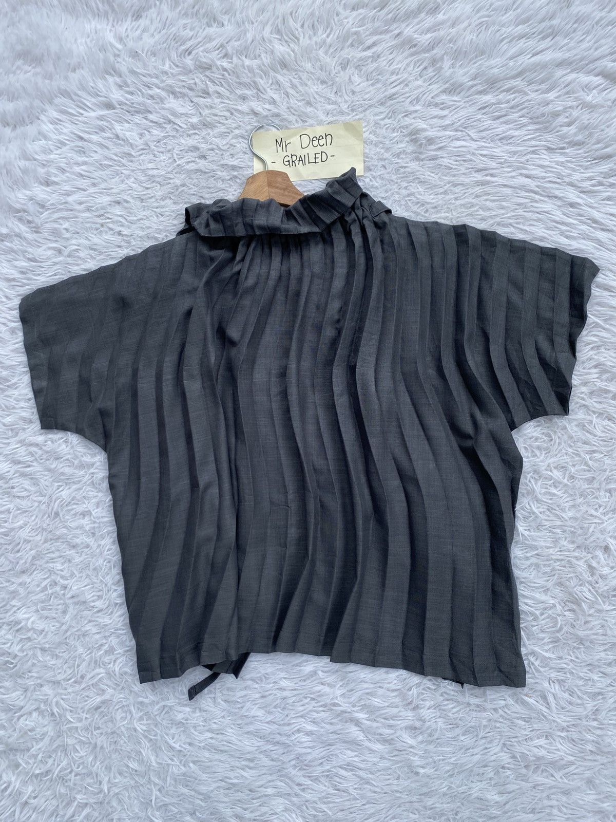 Issey Miyake Rare Issey Miyake IM Pleated Blouse Size M / US 6-8 / IT 42-44 - 17 Thumbnail
